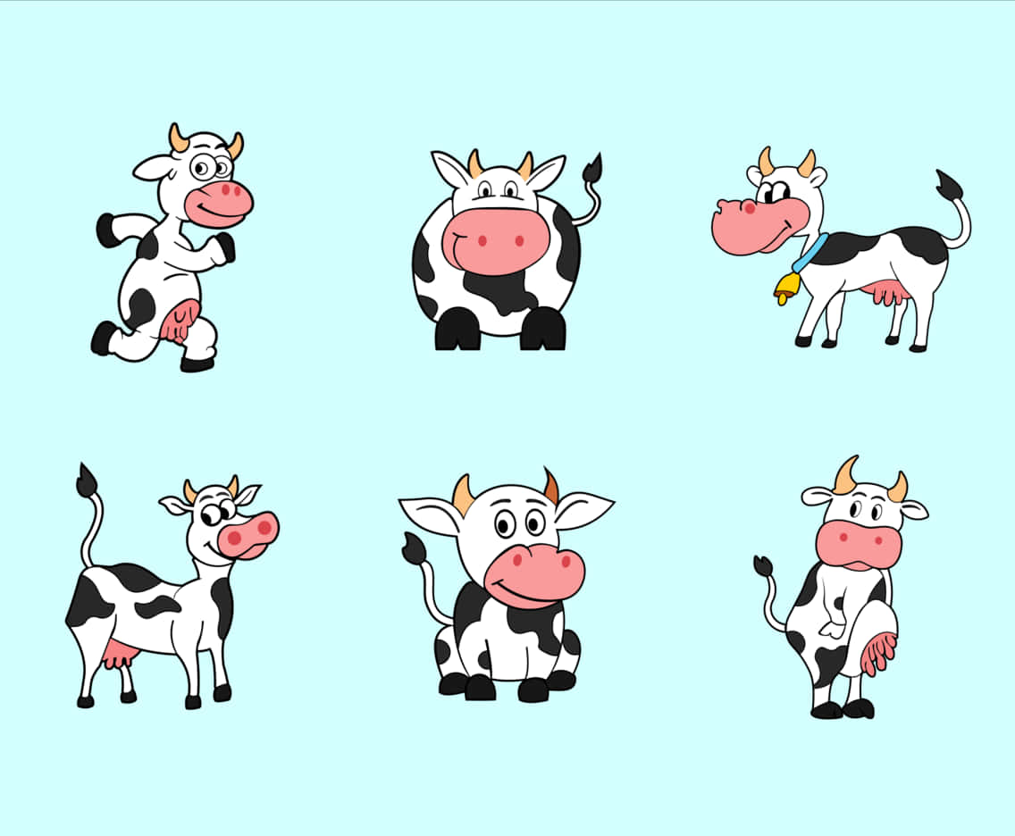 Cartoon Cow Picture