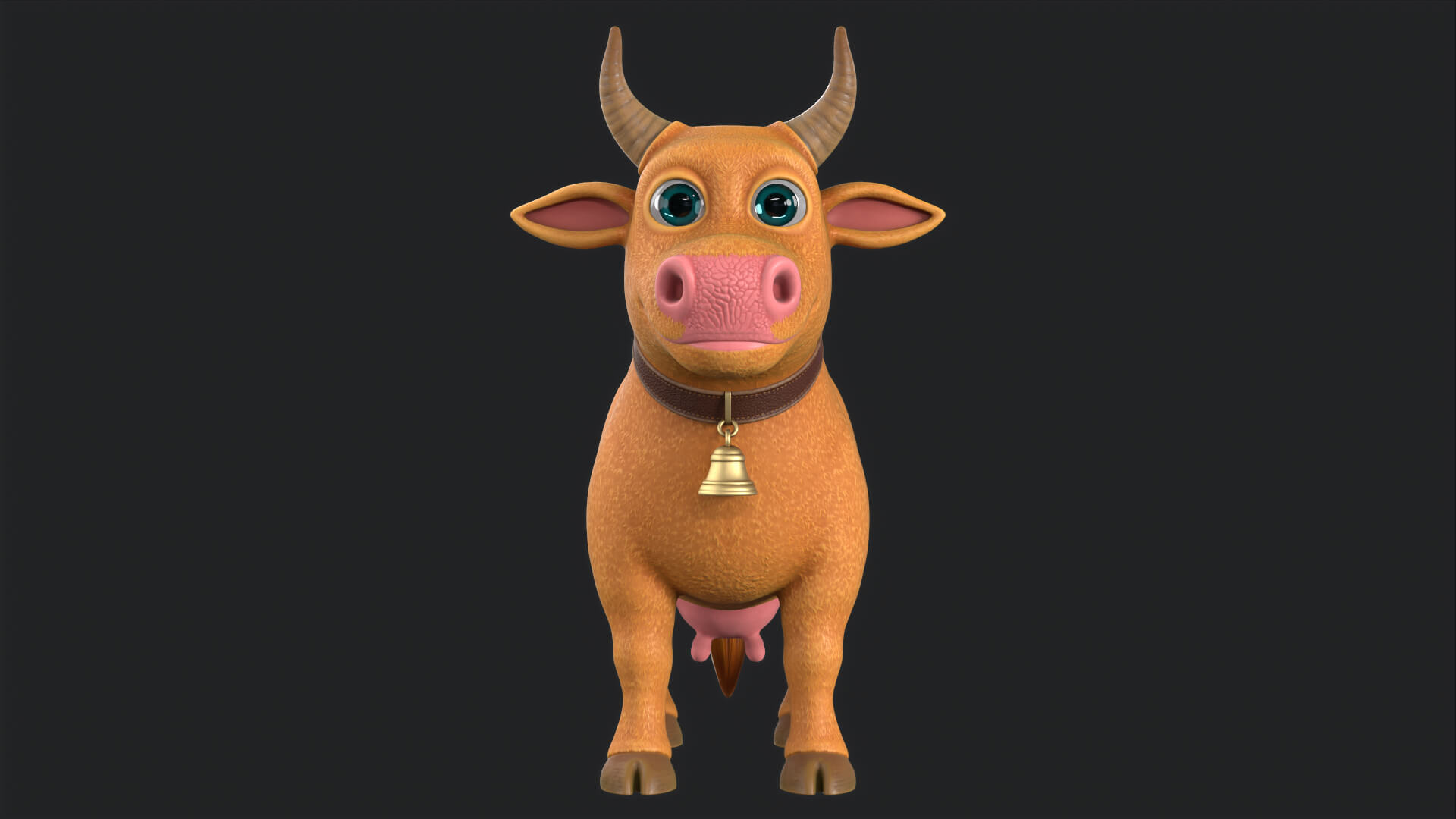 Cartoon Cow V4