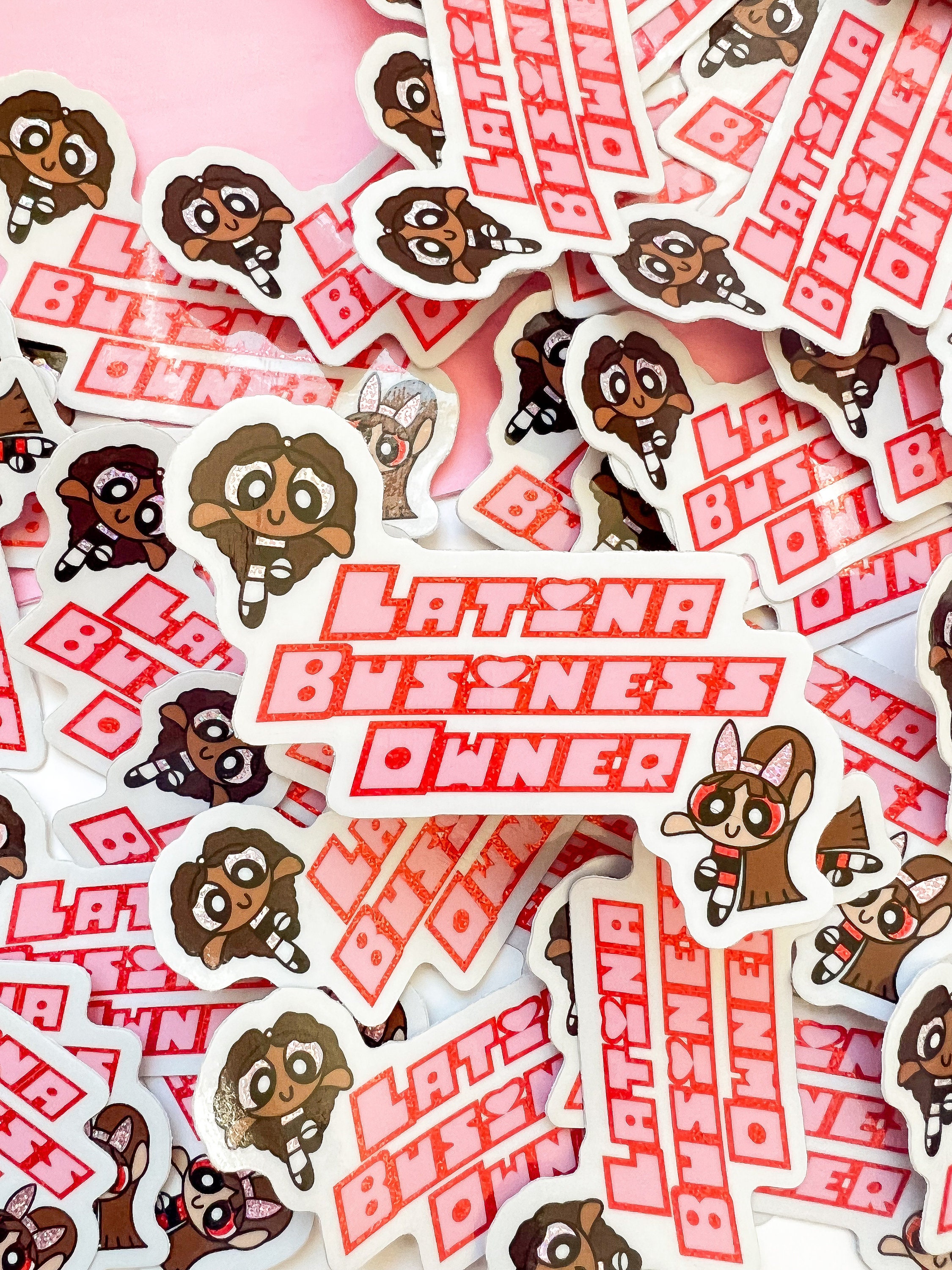 Latina Business Owner, Powerpuff Girls