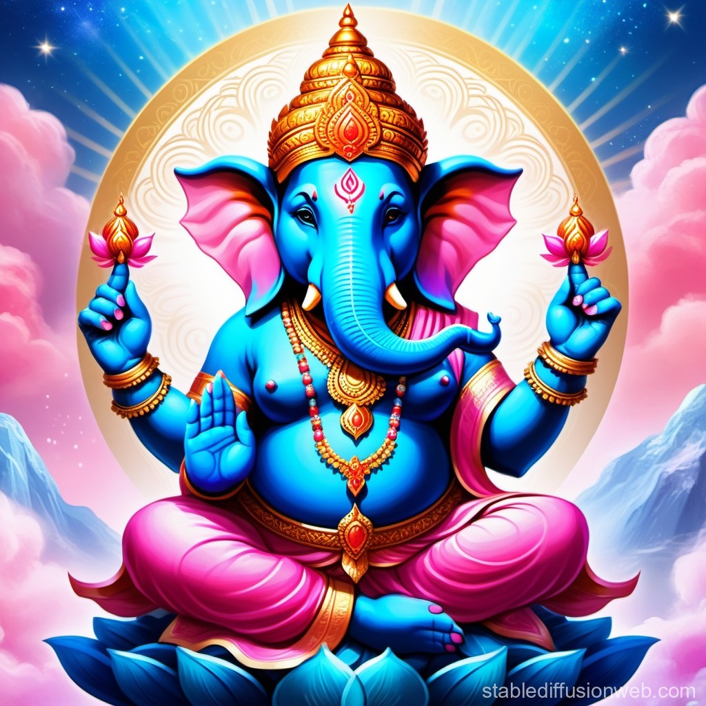 Ganesha iPhone Wallpaper: Wealth