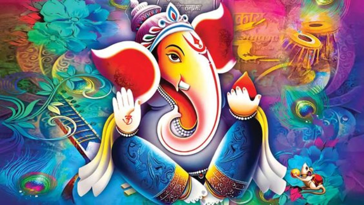 Ganesha wallpaper for Ganesh Chaturthi