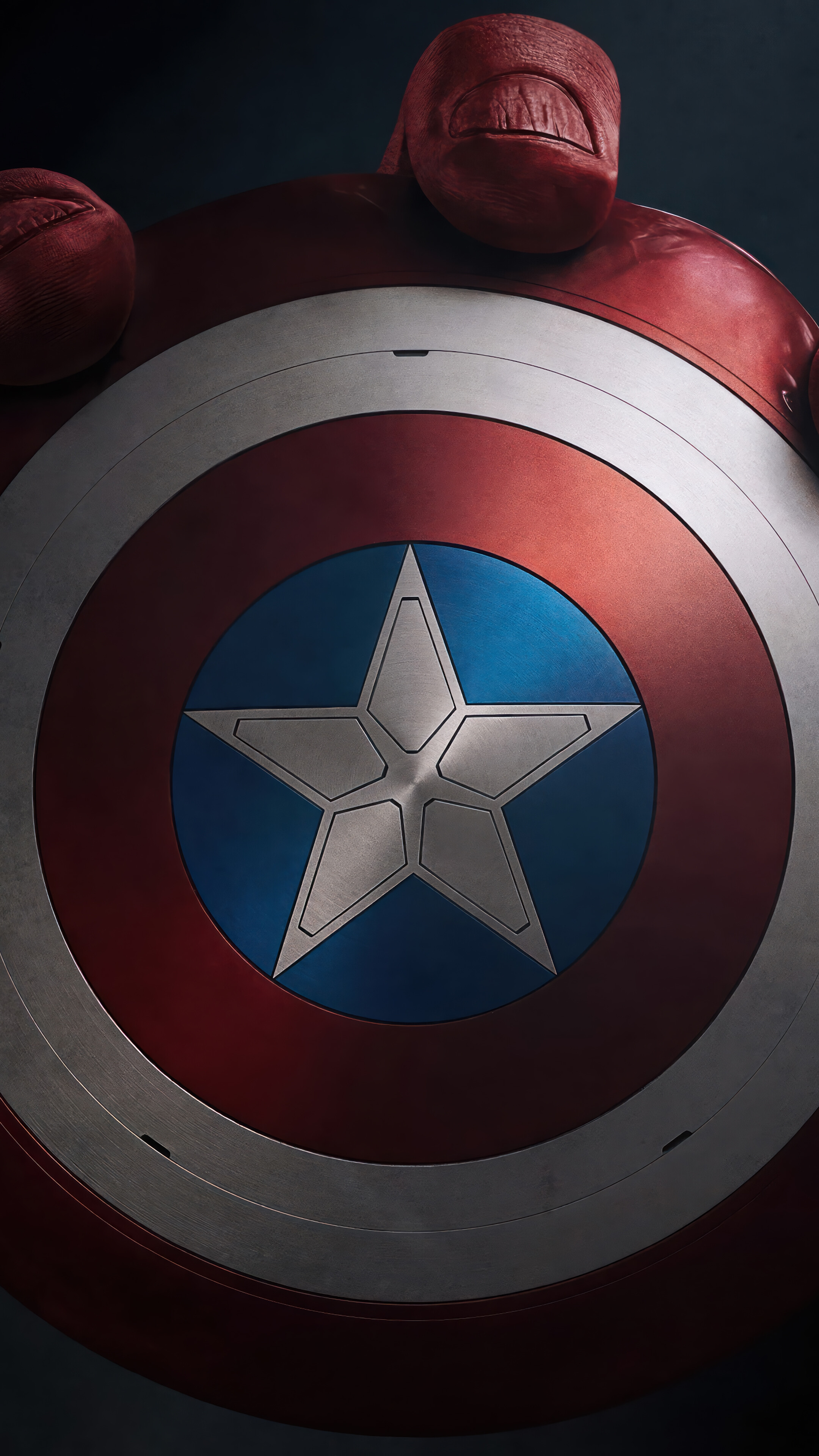 Red Hulk 4K Wallpaper iPhone