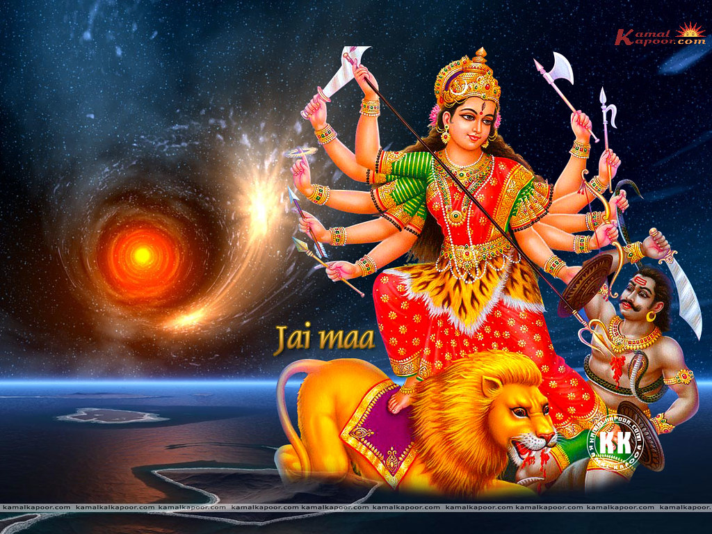 Lord Maa Durga Wallpaper. Different
