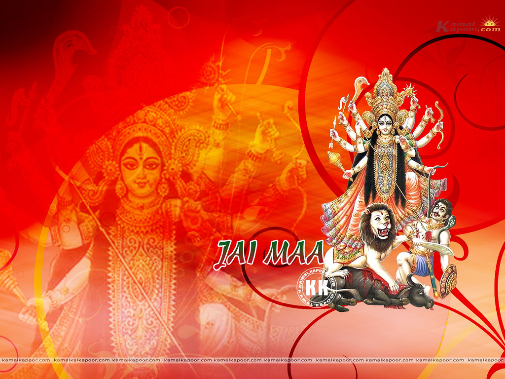 Full screen wallpaper of Godess Maa