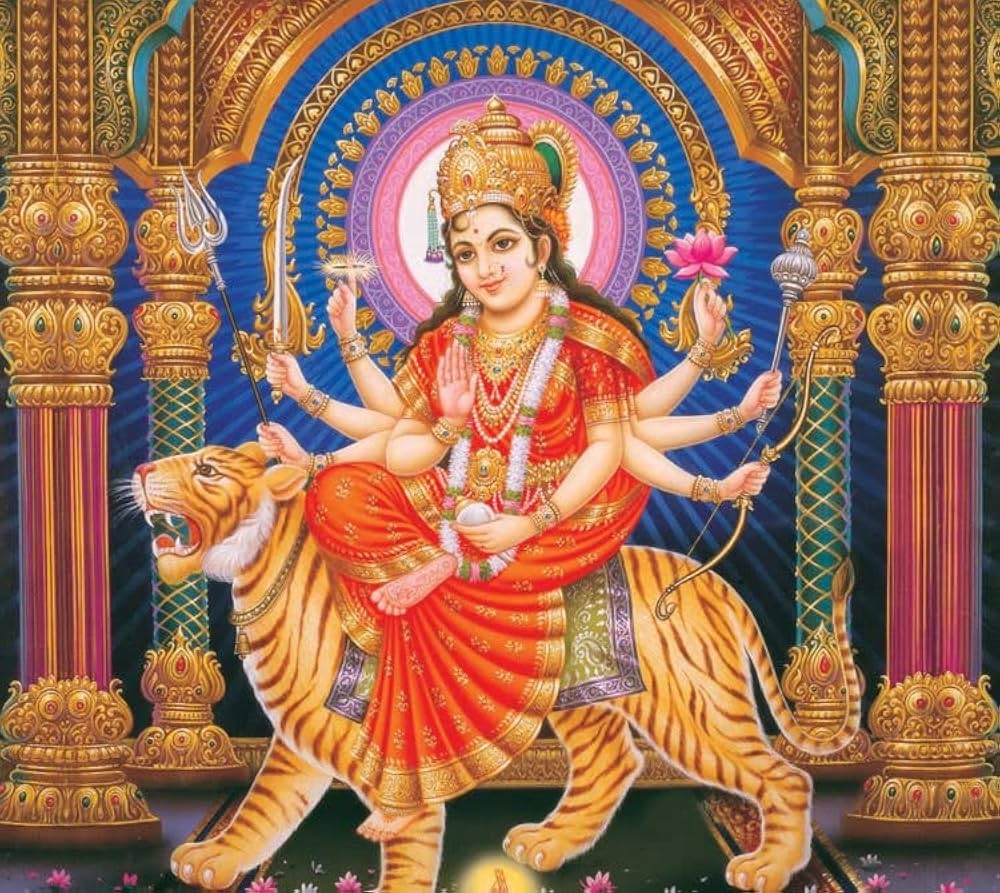 POSTERDADDY Durga Maa HD Wallpaper