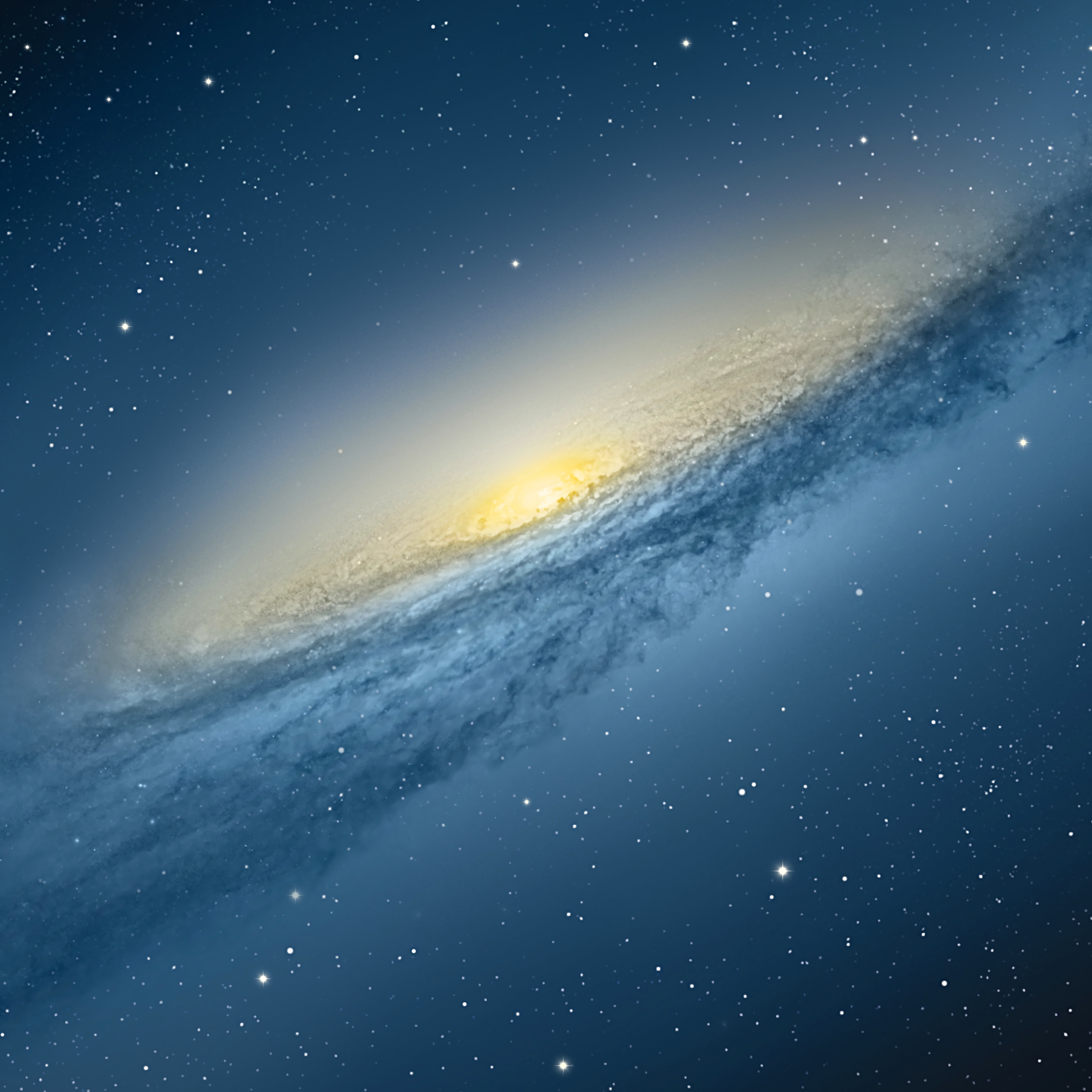 Galaxy: Mac OS X Wallpaper Remastered