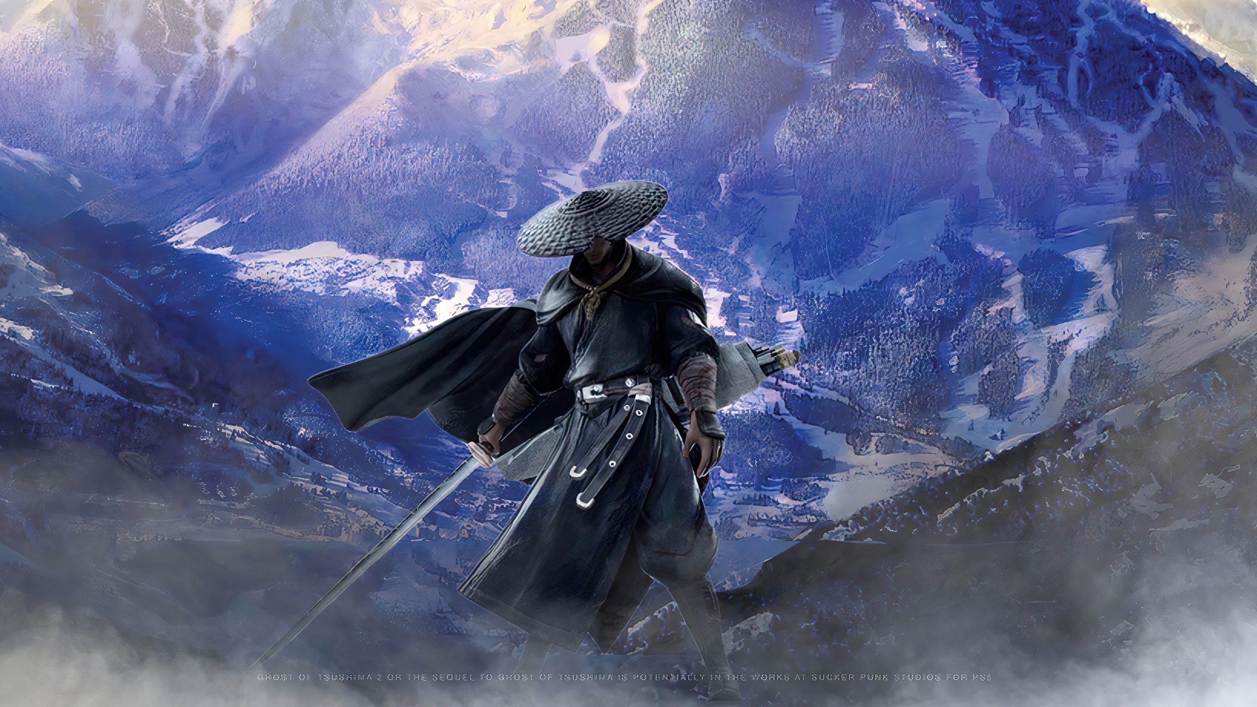 Ghost of Tsushima 2 Wallpaper 4K, PlayStation 5, 5K, 2024 Games