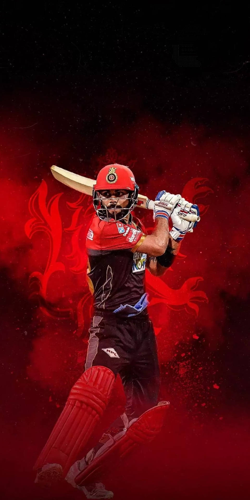 Download free Swinging Virat Kohli Rcb