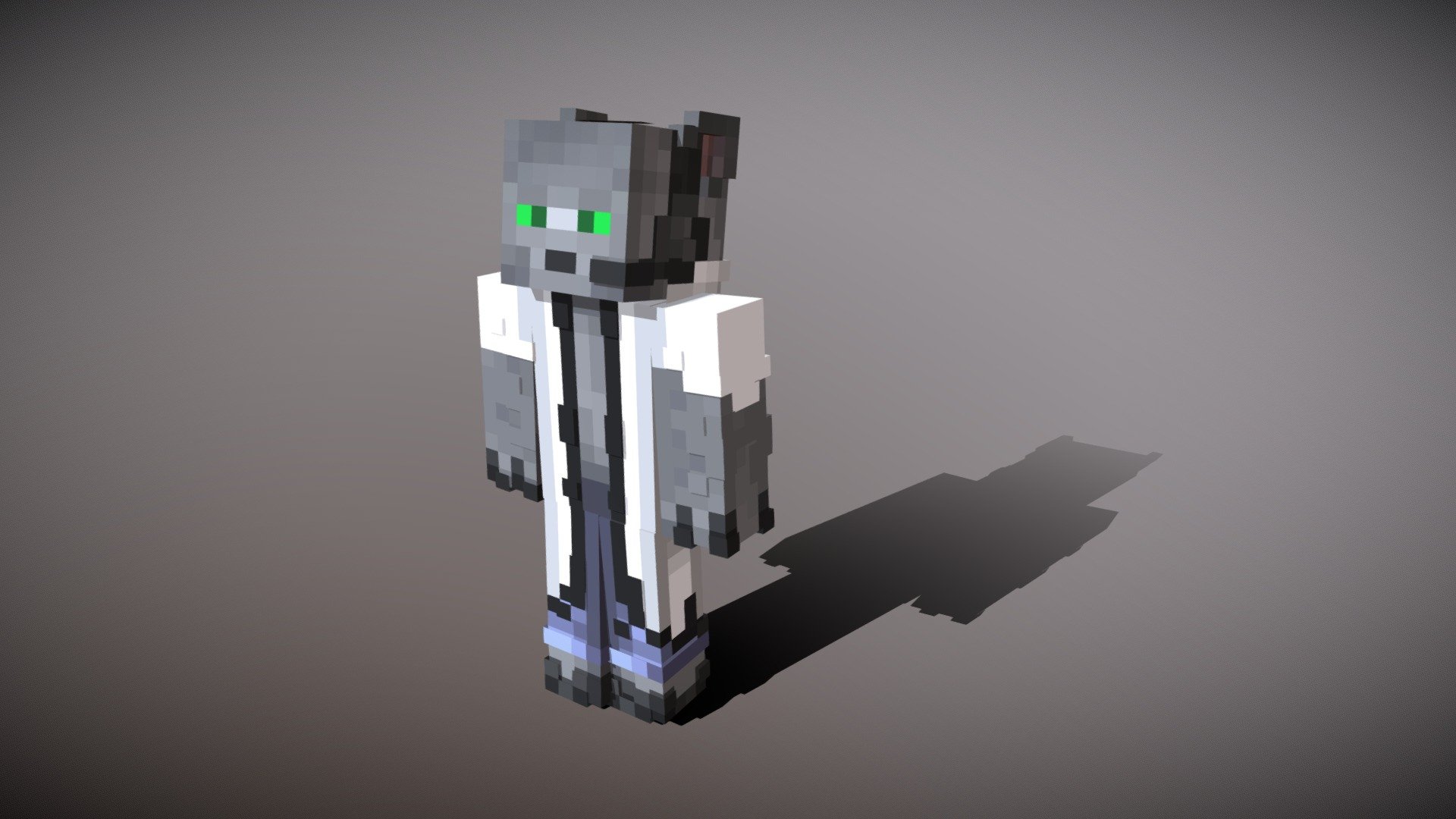 Bobicraft ears Free 3D model