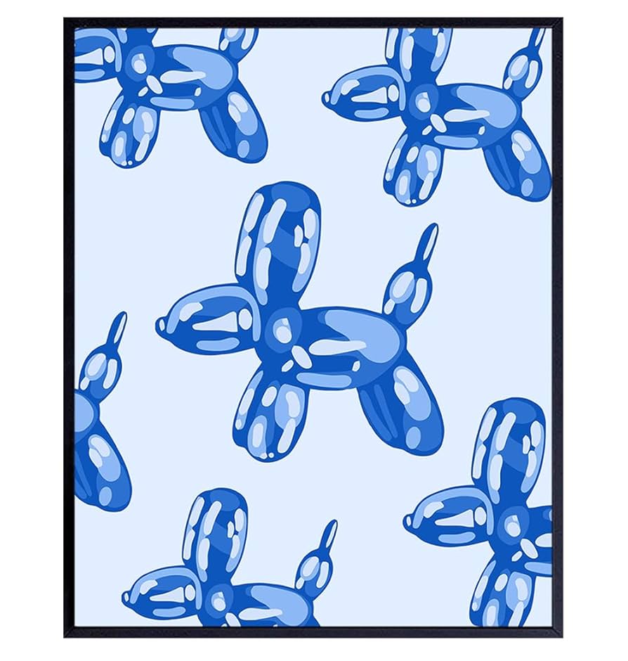 Pop art Balloon Dog Wall Art