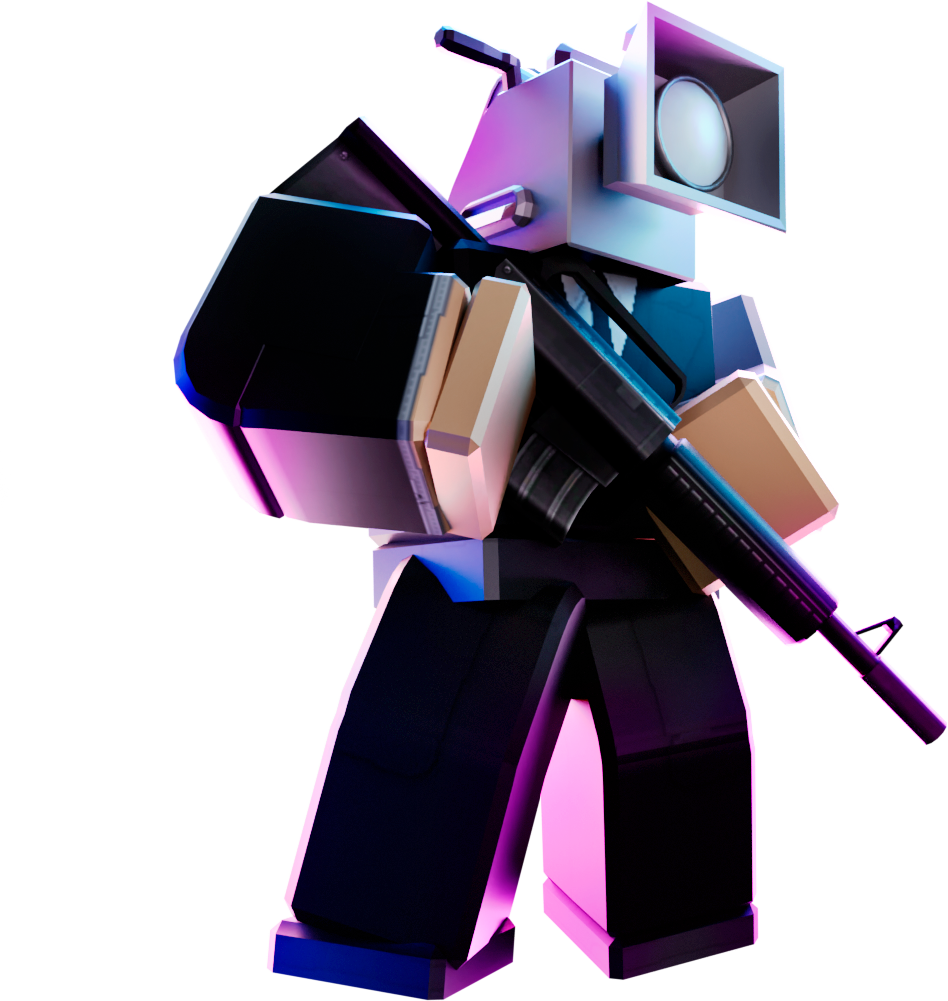 Large Cameraman. Toilet Tower Defense