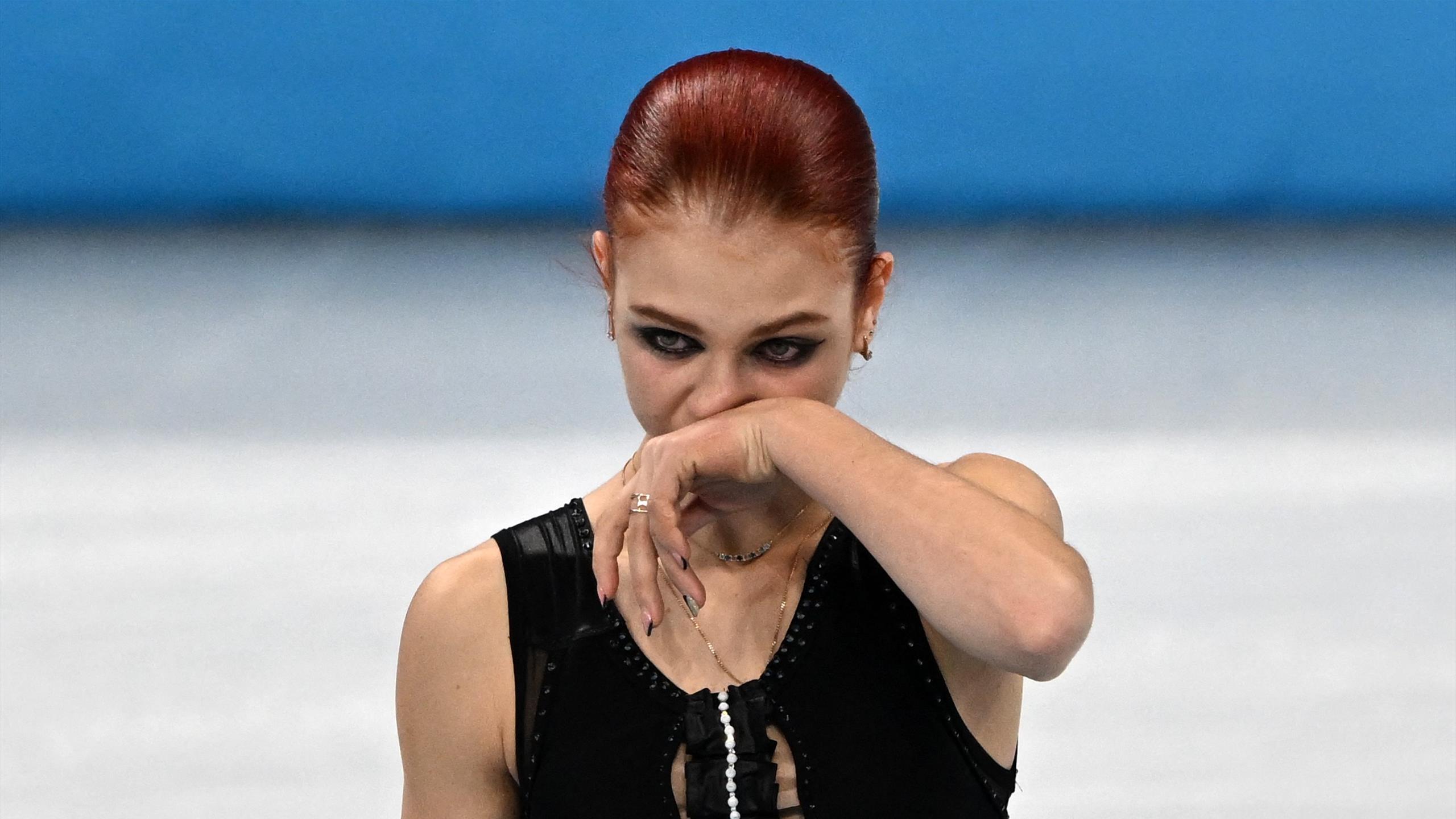 Angry Alexandra Trusova