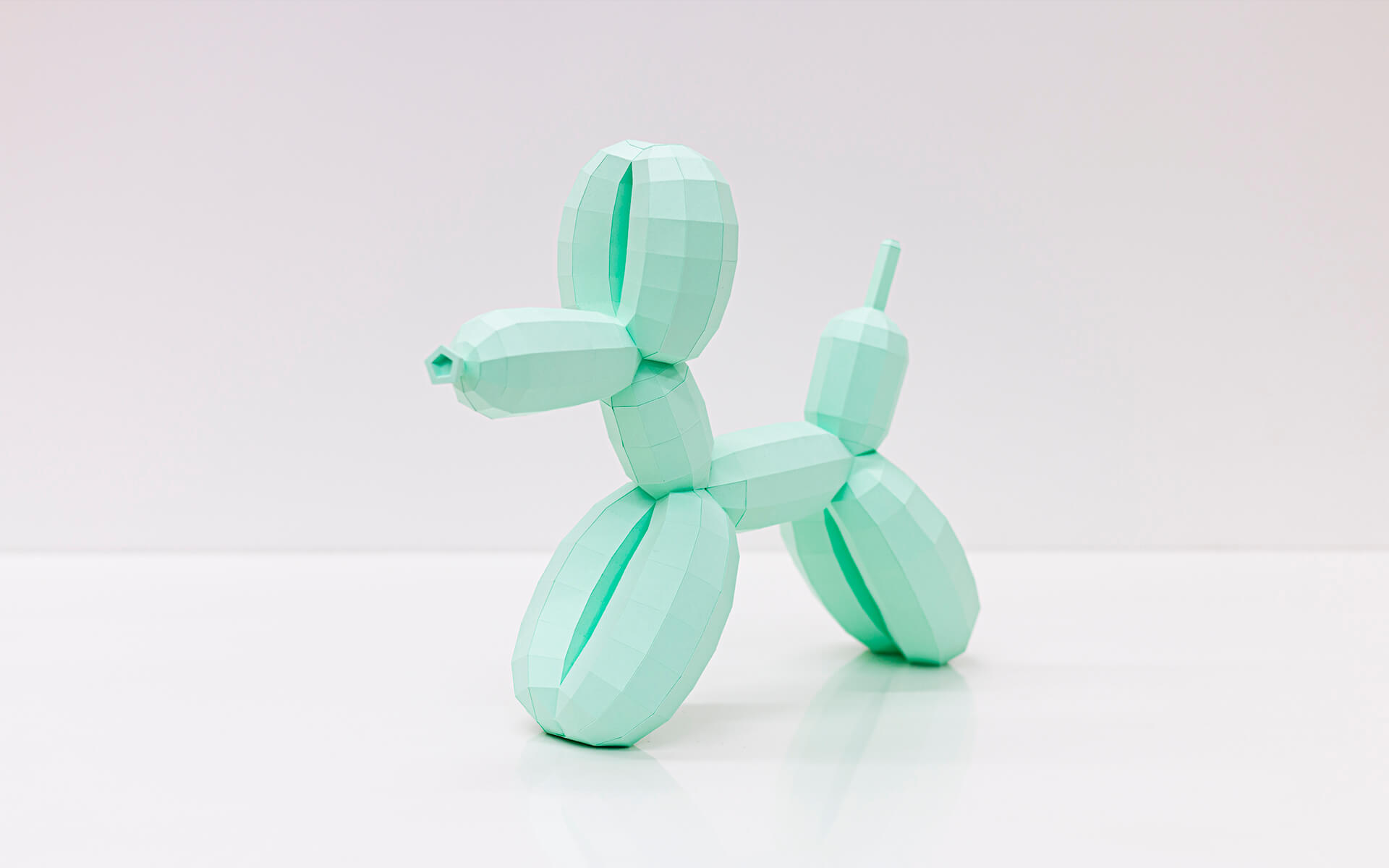 Model Balloon dog'n'Glue ✂️