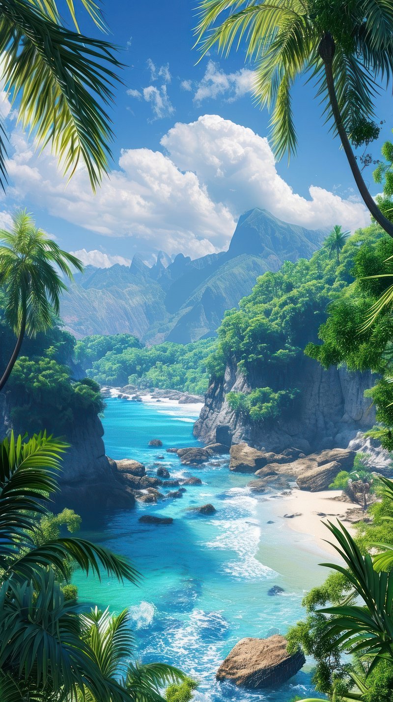 iPhone Wallpaper Beach. Free Aesthetic