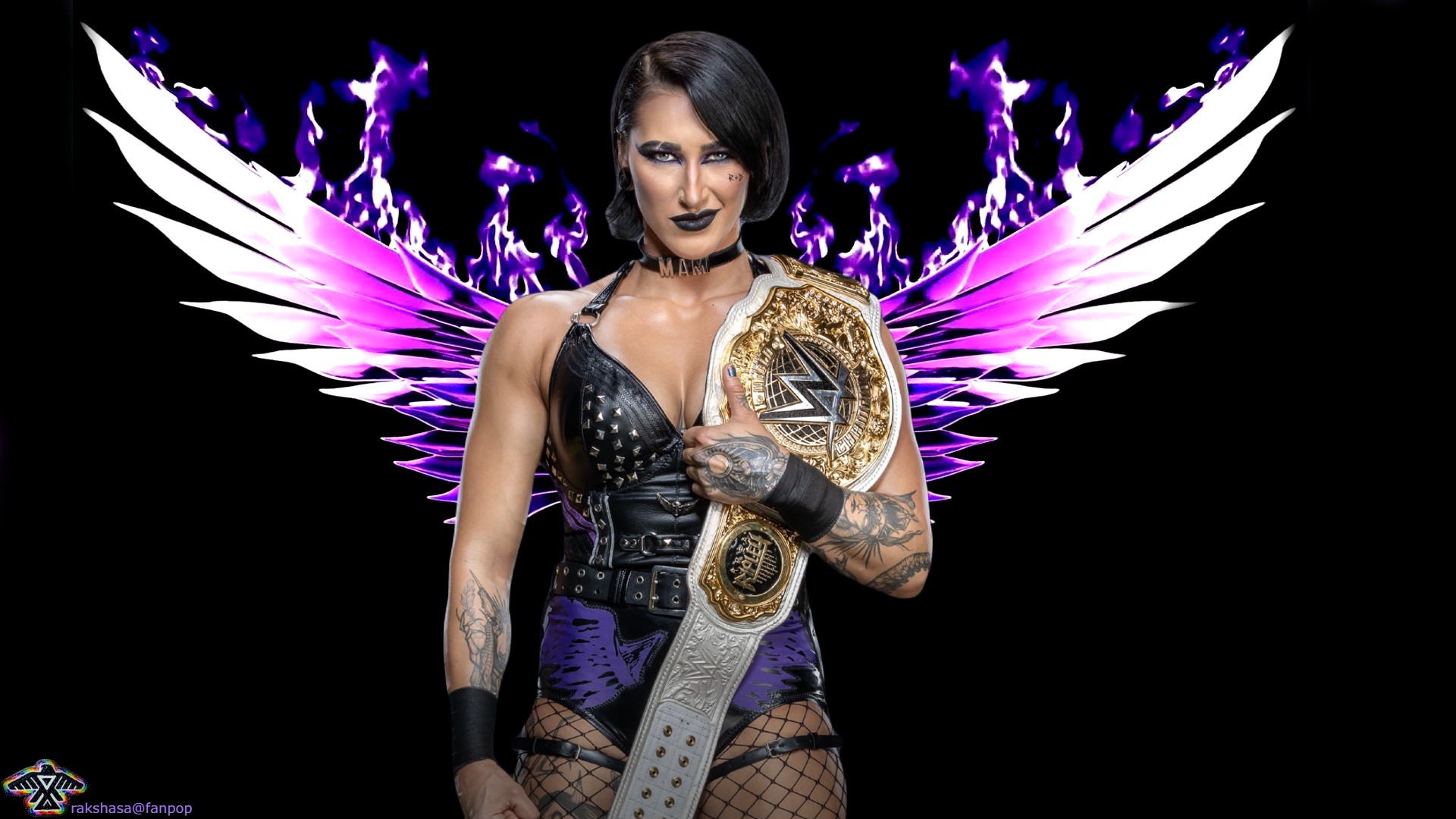 ⛓️ Rhea Ripley ⛓️ fond d'écran