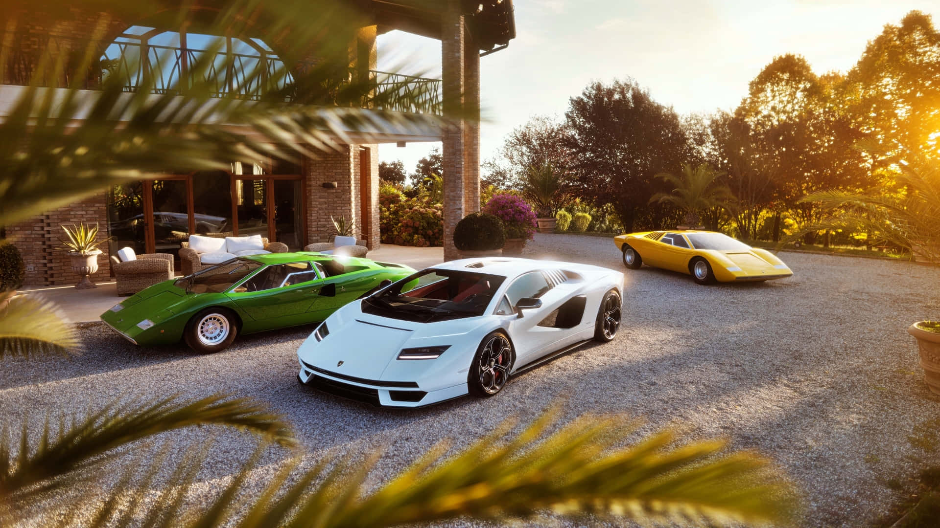 Download Classic Lamborghini Countach Showcasing its Bold Design and Timeless Appeal Wallpaper