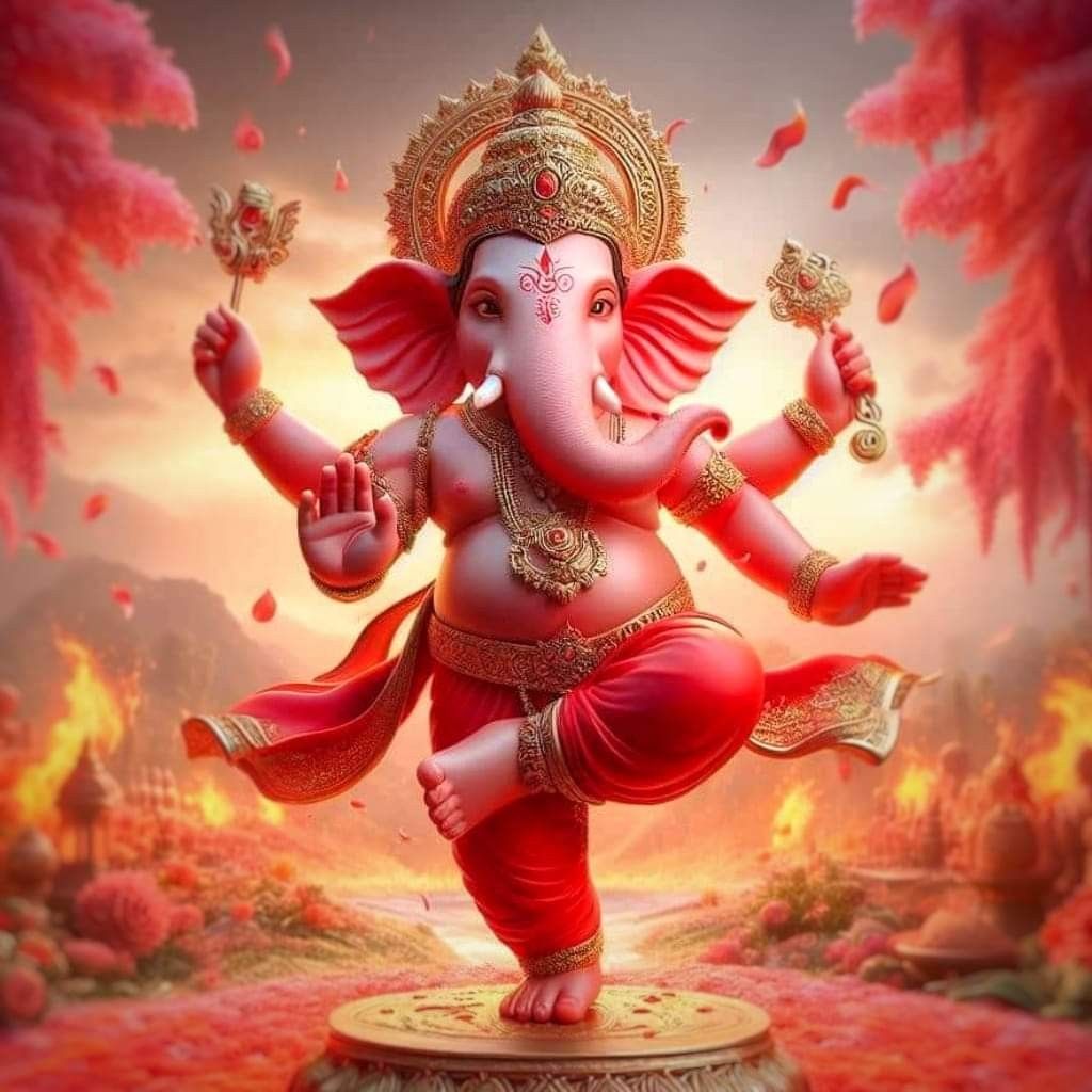 shree ganesha, elephant head, free