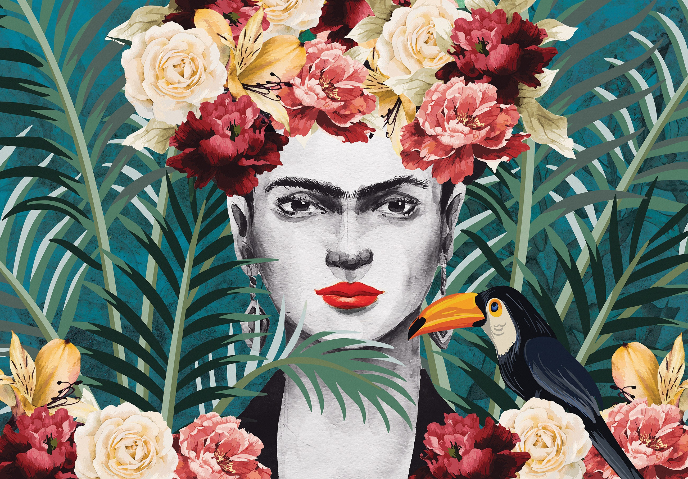 FRIDA Kahlo Wallpaper Photo WALL Mural