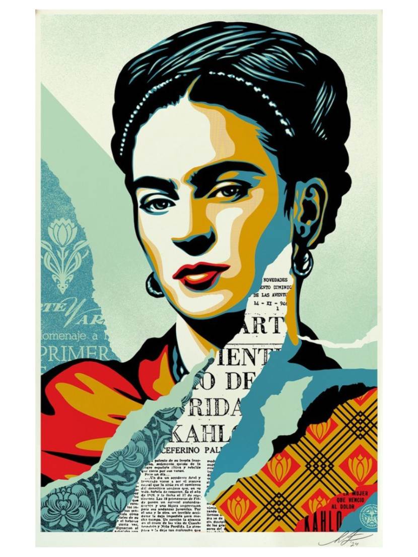 Shepard Fairey Woman Who Defeated