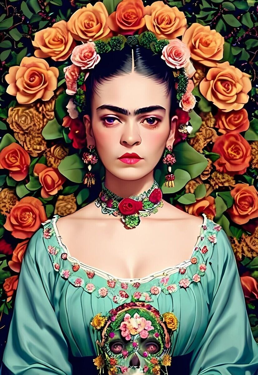 Mexican Folk Art FRIDA KAHLO De