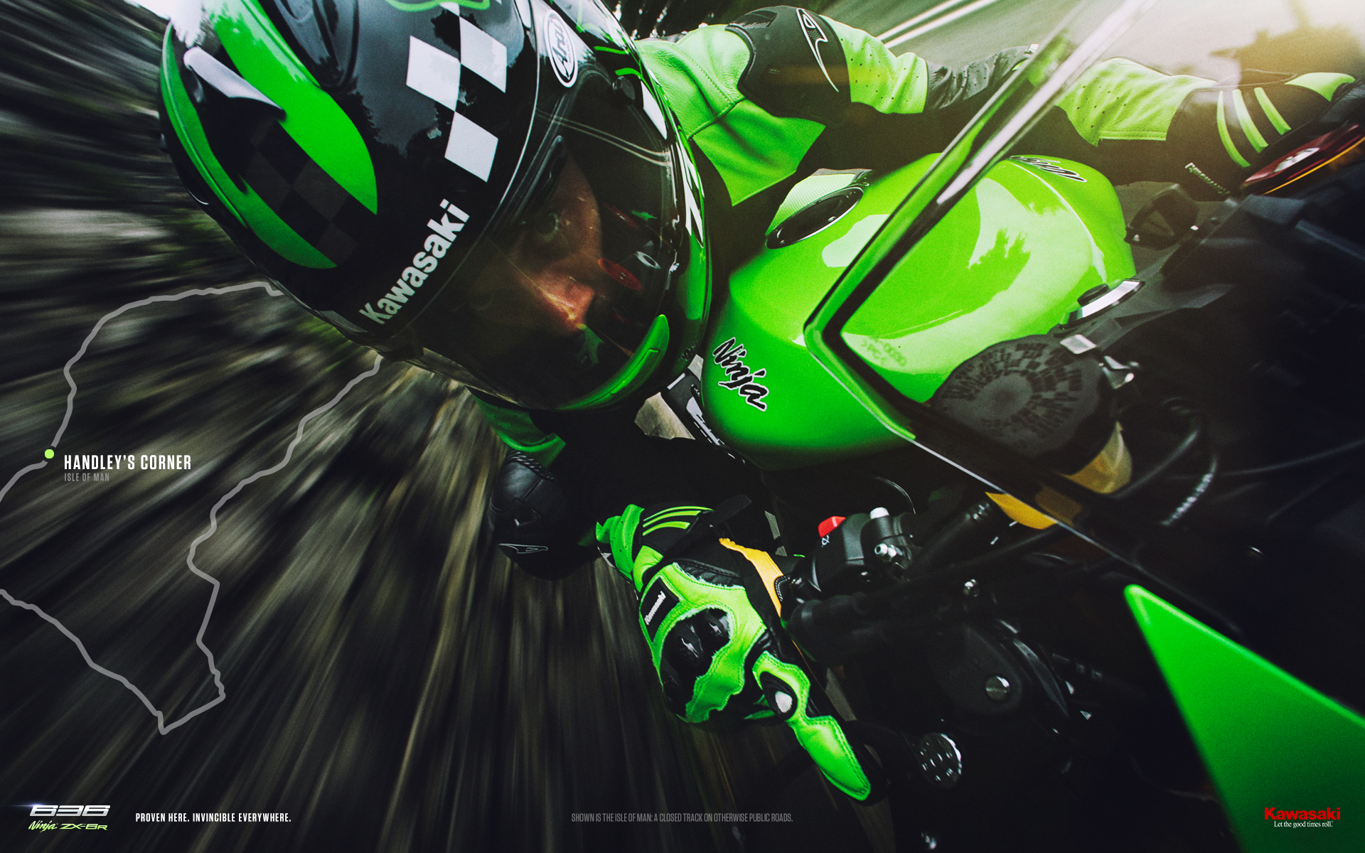 Kawasaki Ninja HD Wallpaper: Thrill