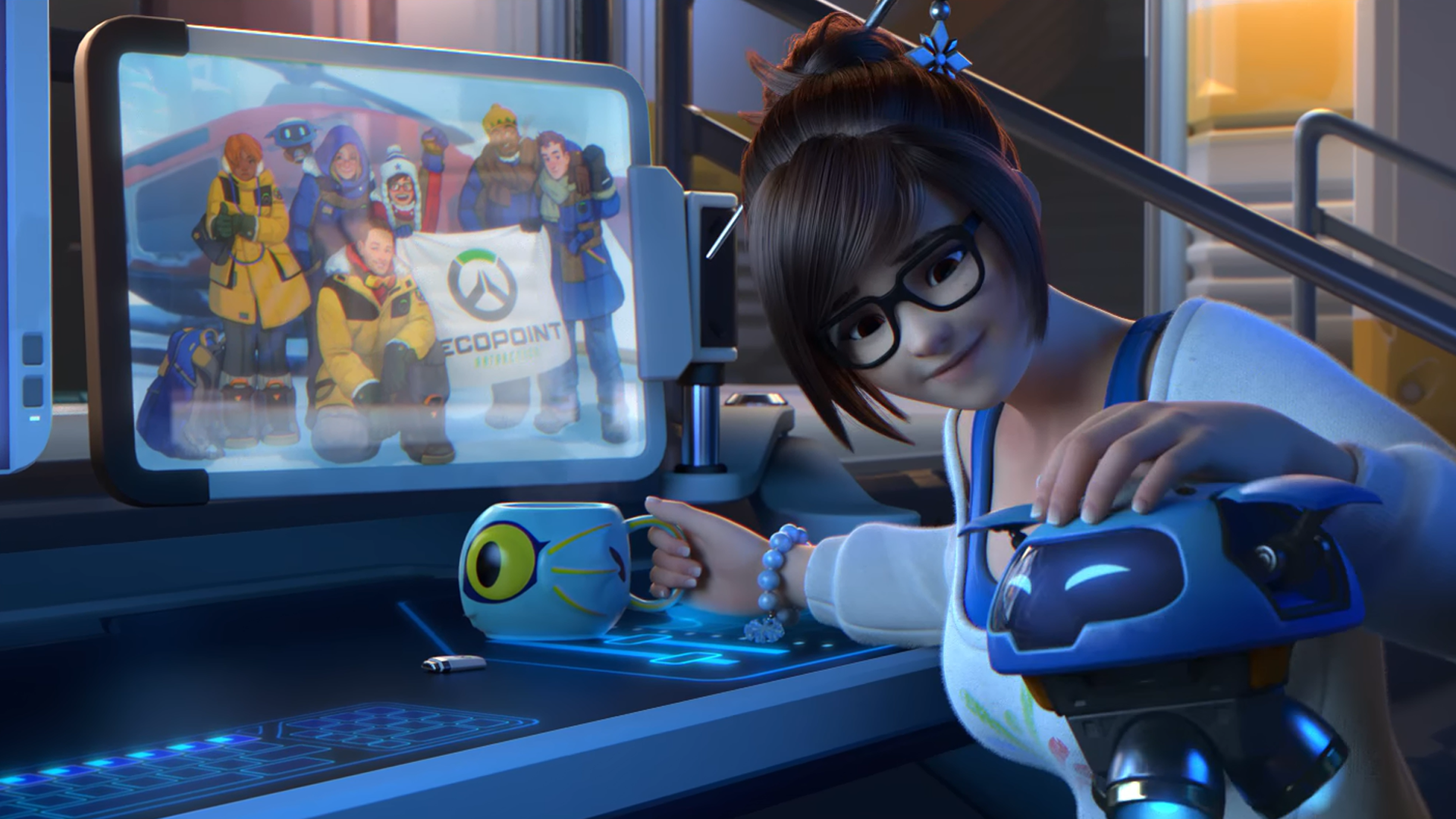 HD Wallpaper: Mei in Overwatch