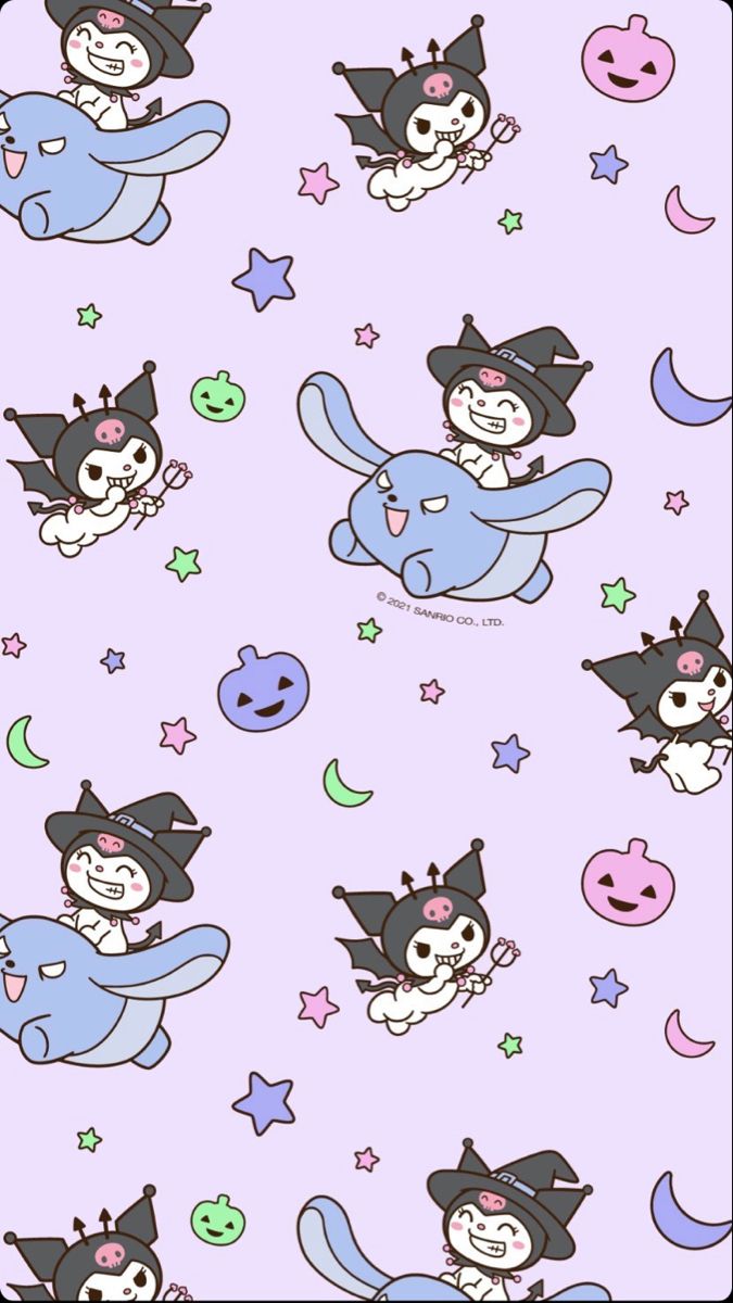 Kuromi Sanrio Halloween wallpaper
