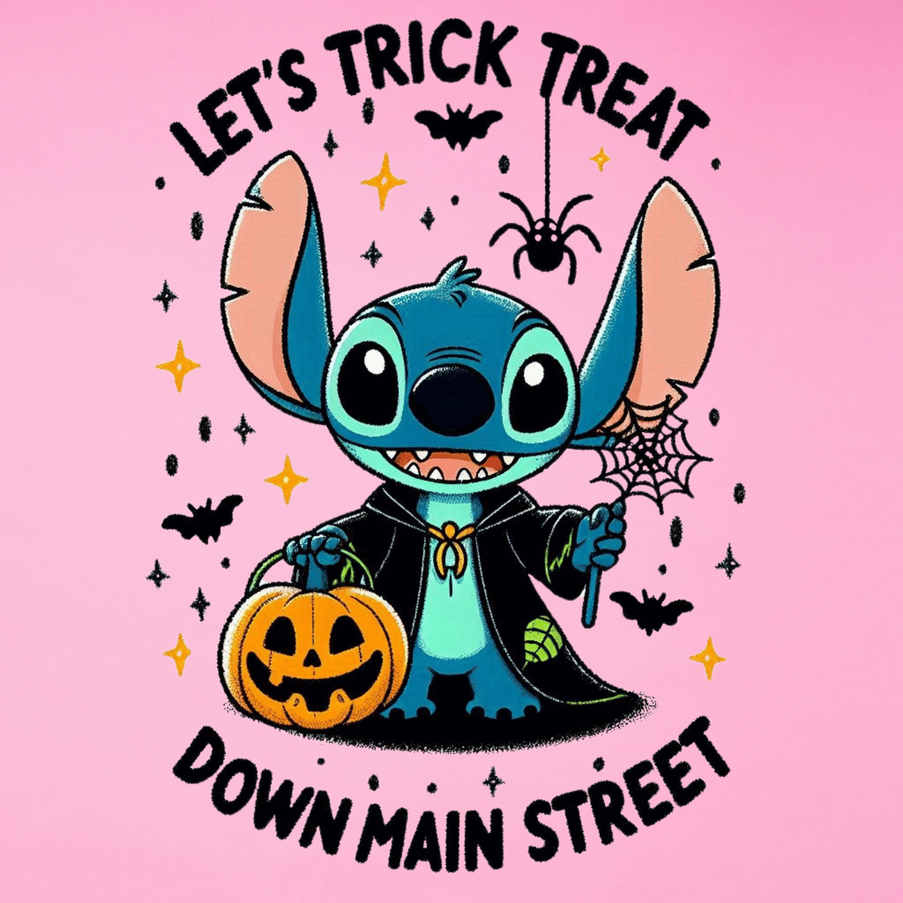 Stitch Halloween Digital