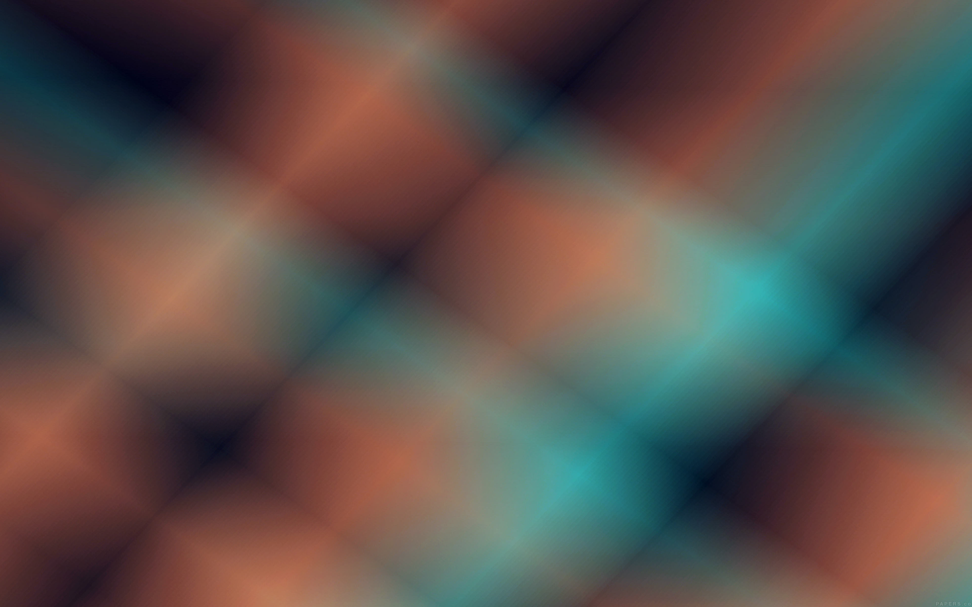 Blurry Lines Dark Orange Pattern