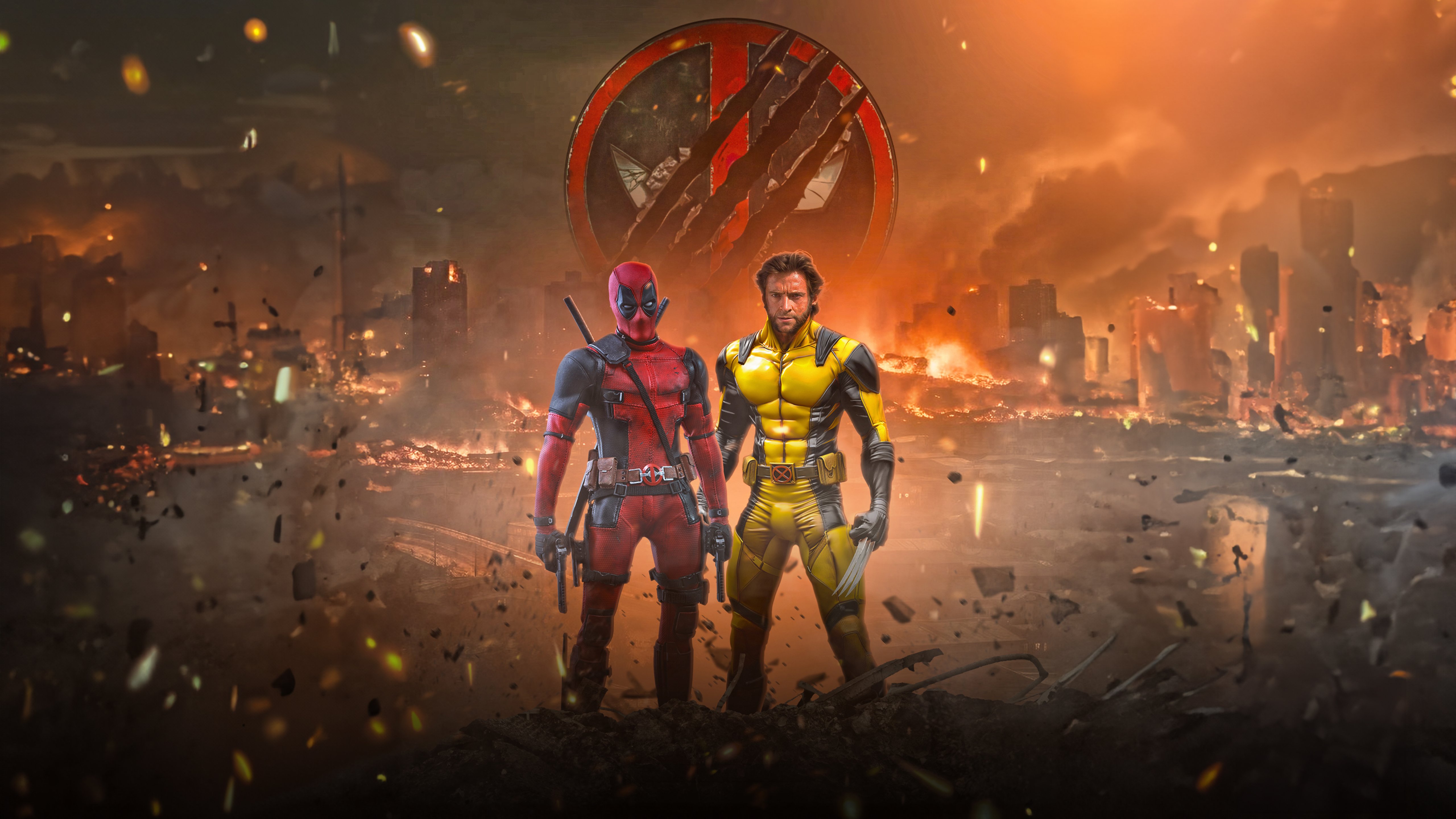 Deadpool & Wolverine Wallpaper 5k HD ID