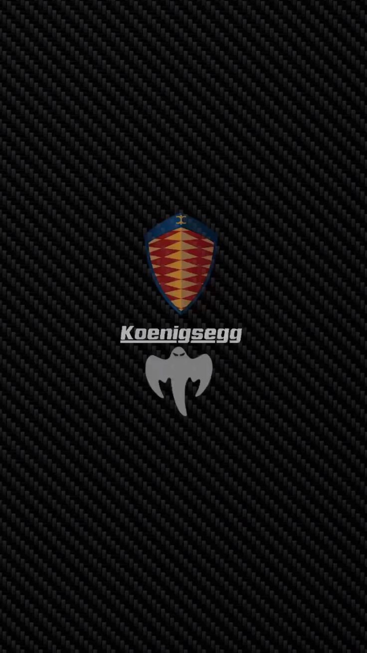 KOENIGSEGG CARBON LOGO WALLPAPER