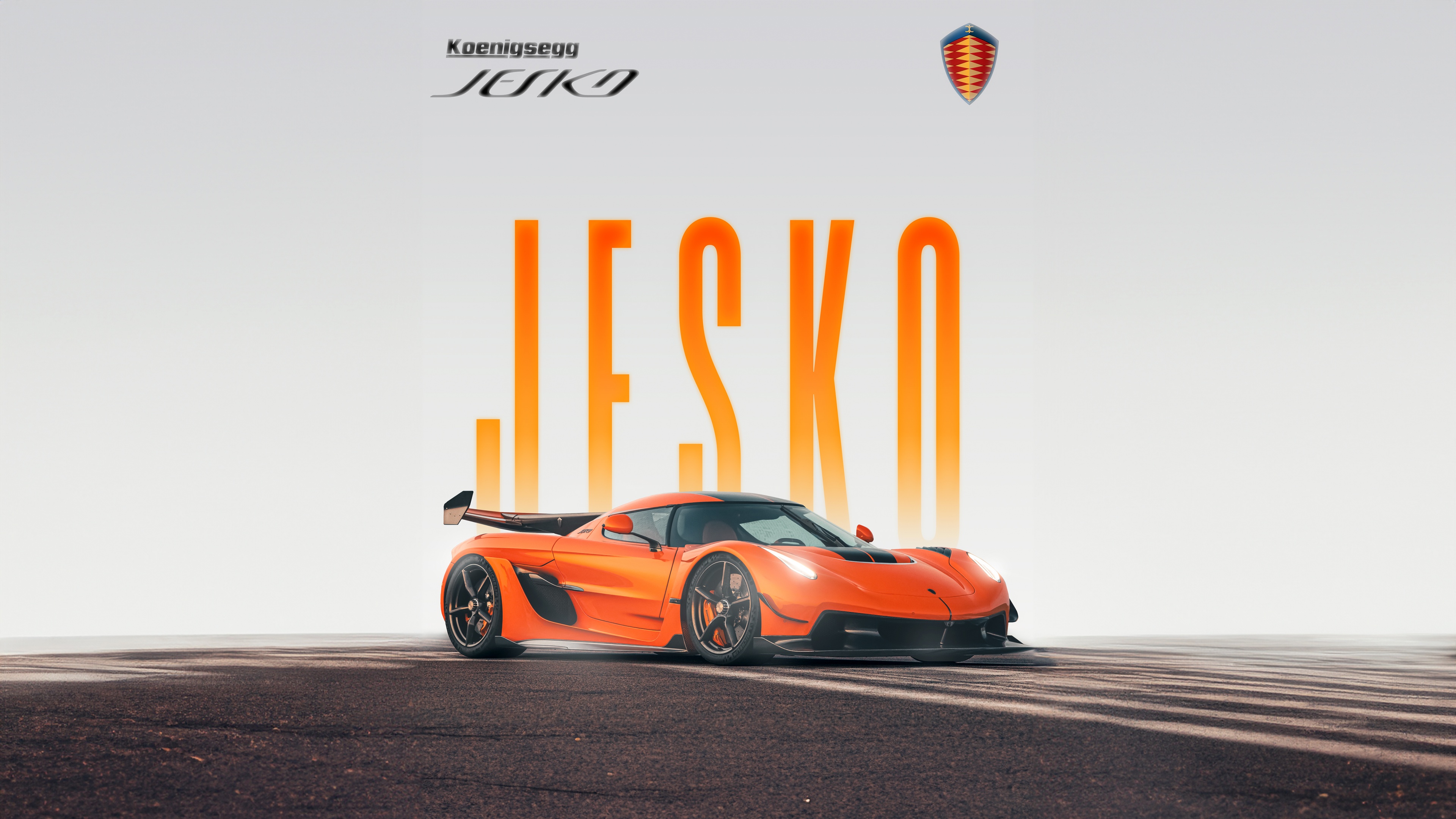 Koenigsegg Jesko Wallpaper 4K, Poster
