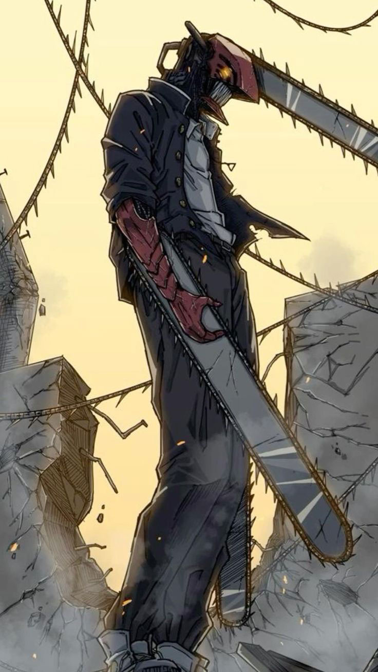 Chainsaw Man iPhone Wallpaper