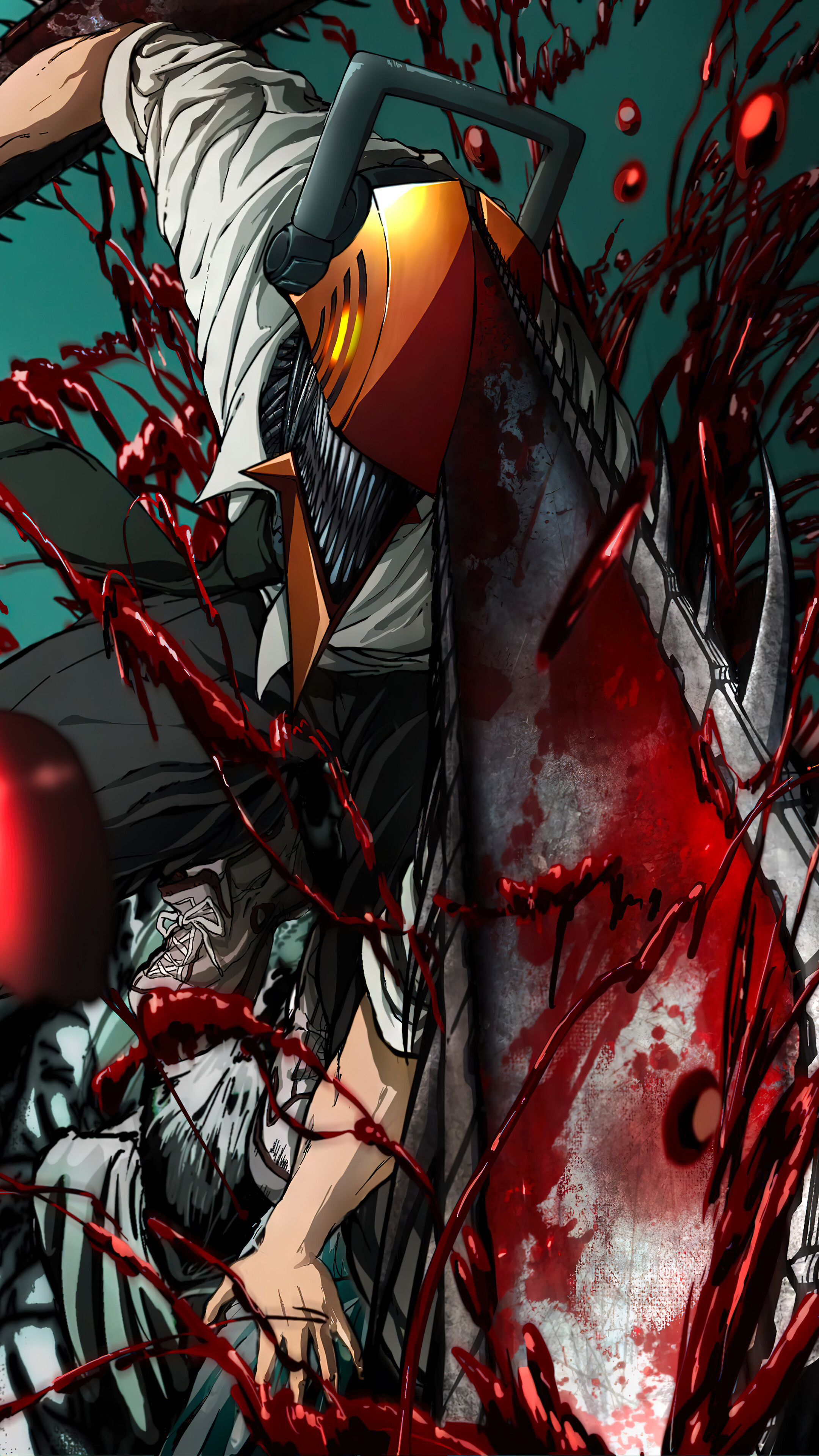 Denji Chainsaw Man Hybrid Form 4K