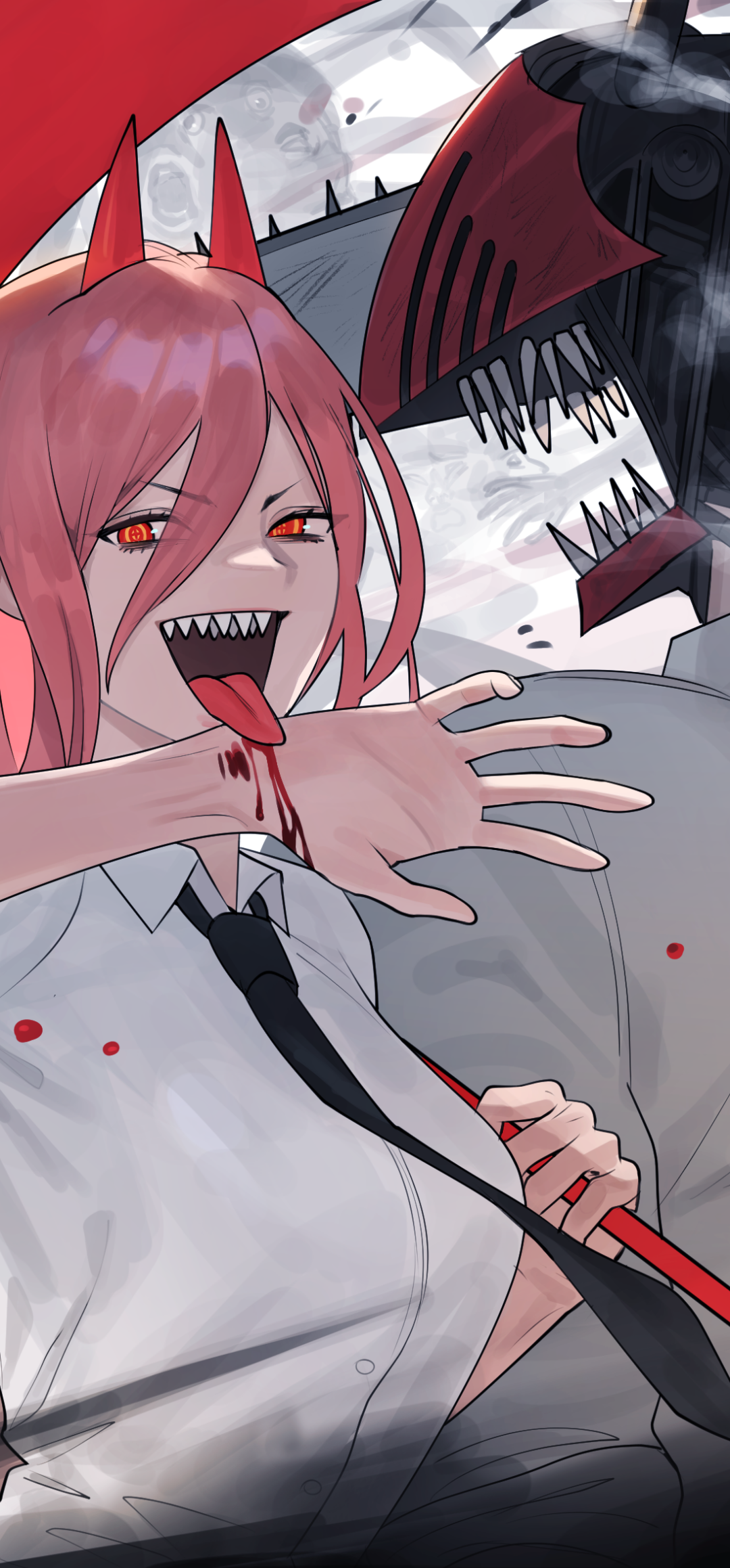 Chainsaw Man Phone Wallpaper