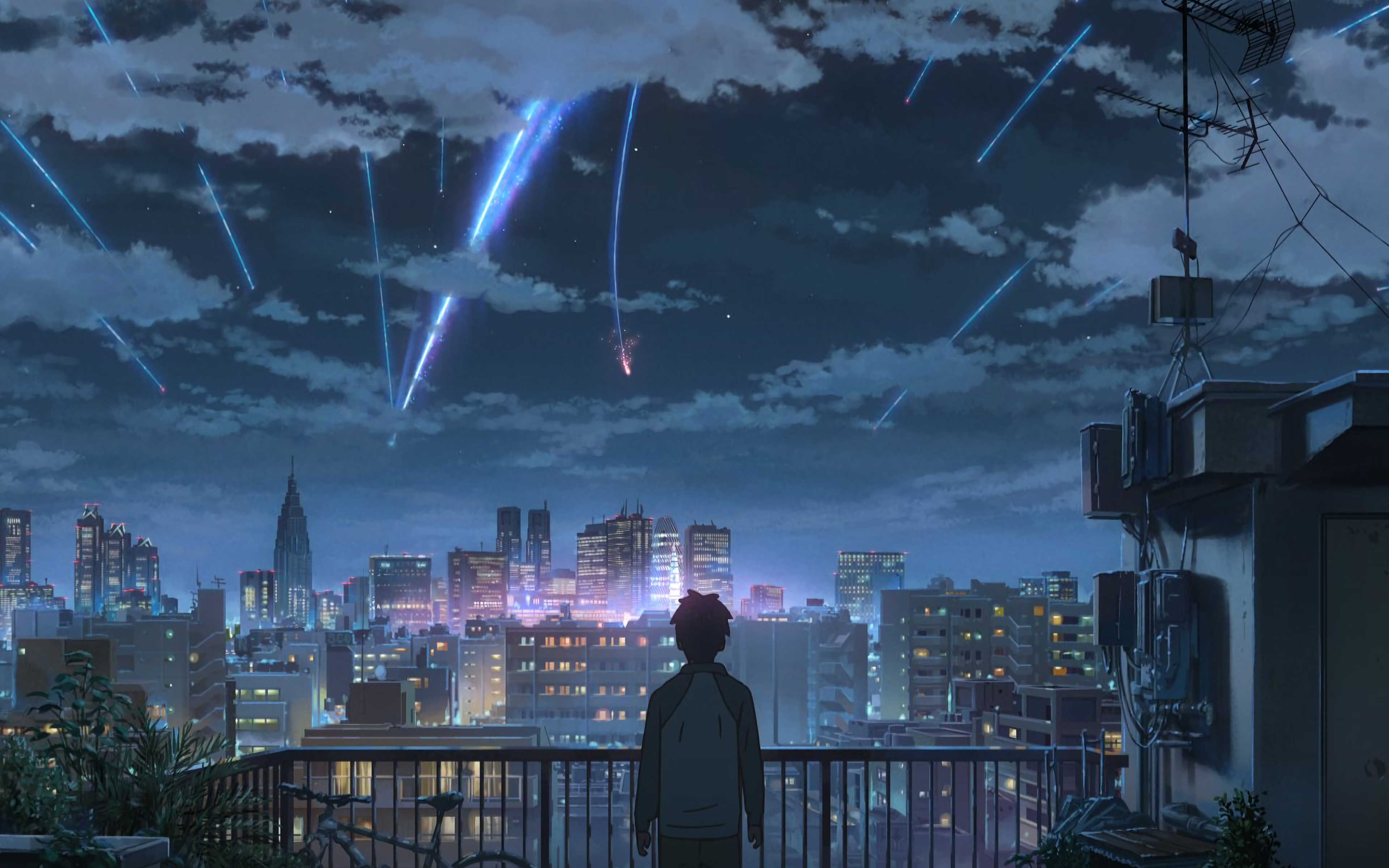 Yourname Night Anime Sky
