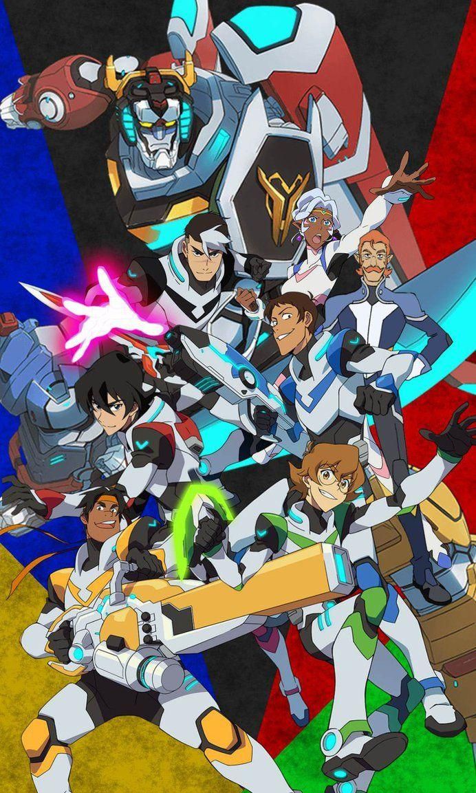 voltron characters iphone wallpaper