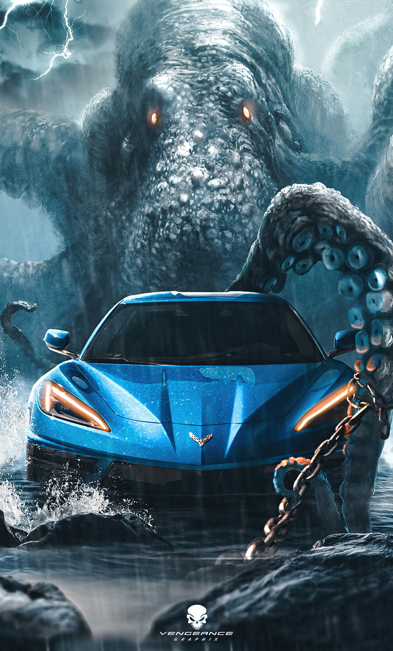 Chevy C8 Corvette Sea Monster
