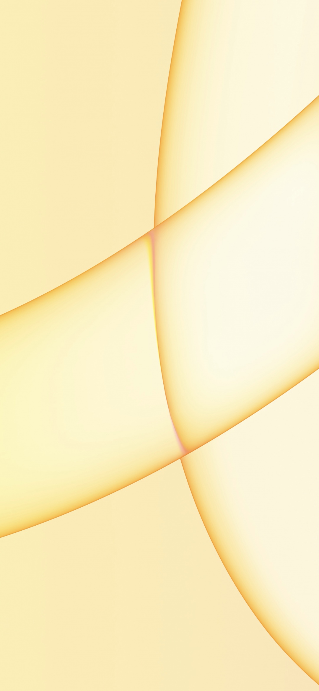 iMac 2021 Wallpaper 4K, Yellow background