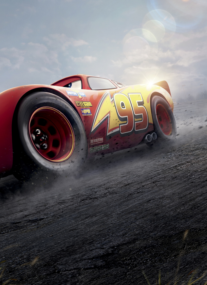 Download wallpaper 840x1160 cars 3, red lightning mcqueen, 2017 movie, iphone 4, iphone 4s, ipod touch, 840x1160 HD background, 20210