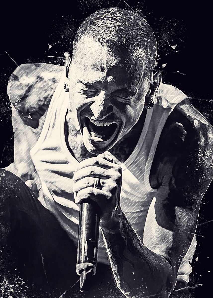 Chester Bennington' Poster, picture