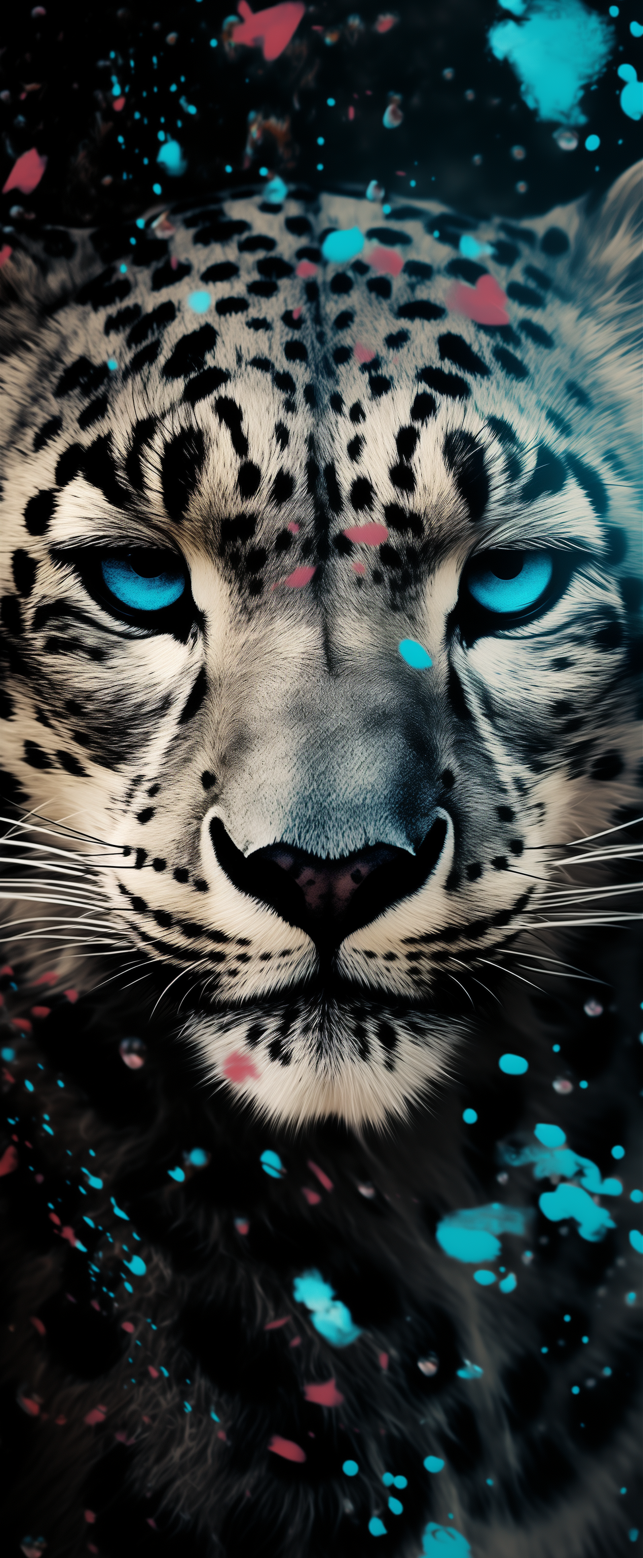 Majestic Snow Leopard Wallpaper