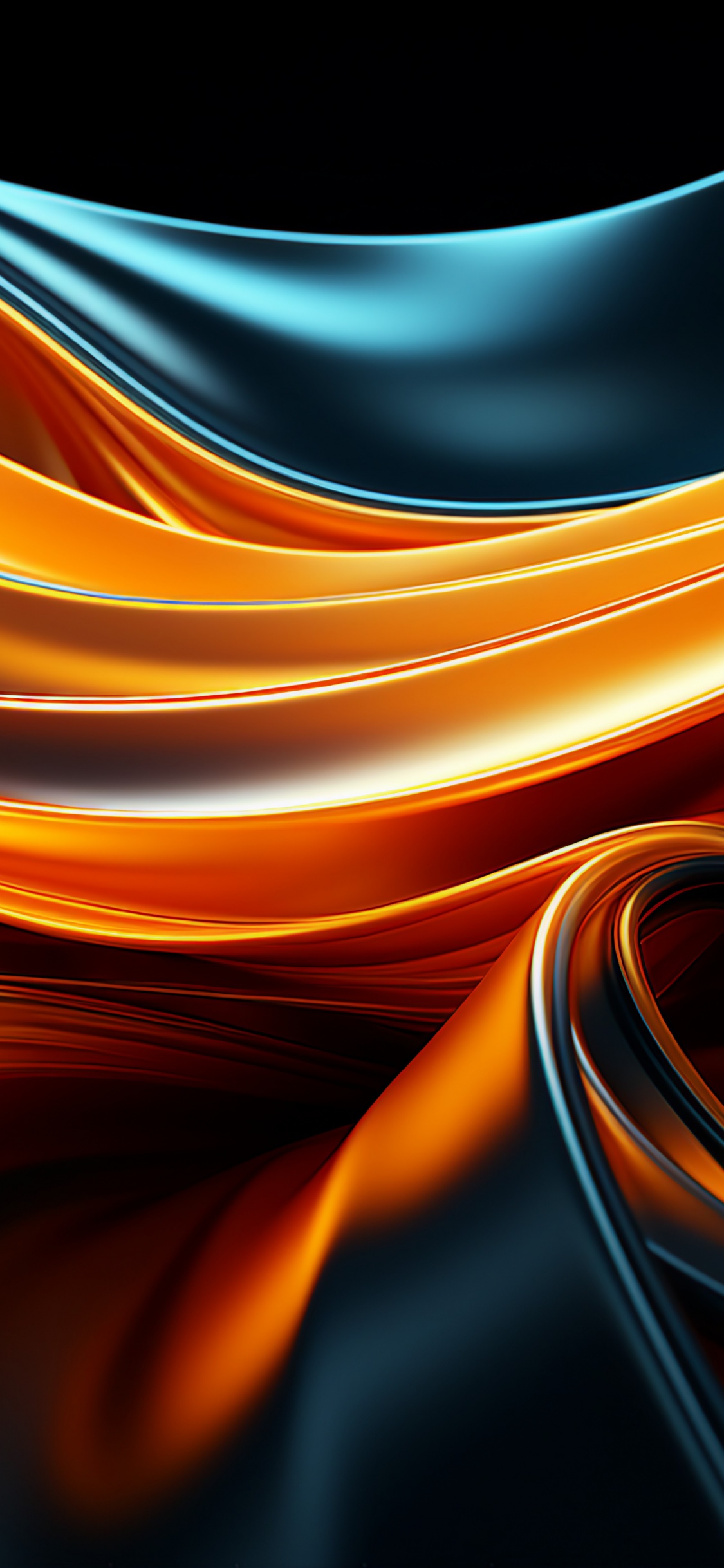 Glass Wallpaper 4K, 8K, 5K, Waves