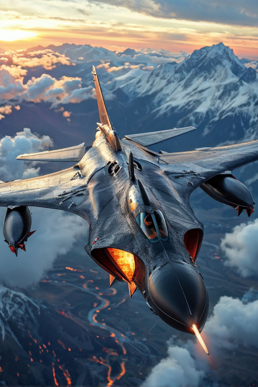 F 14 Tomcat View From Above