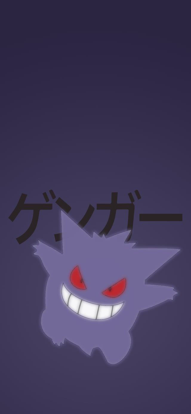 Gengar wallpaper for iPhone 11 Pro Max