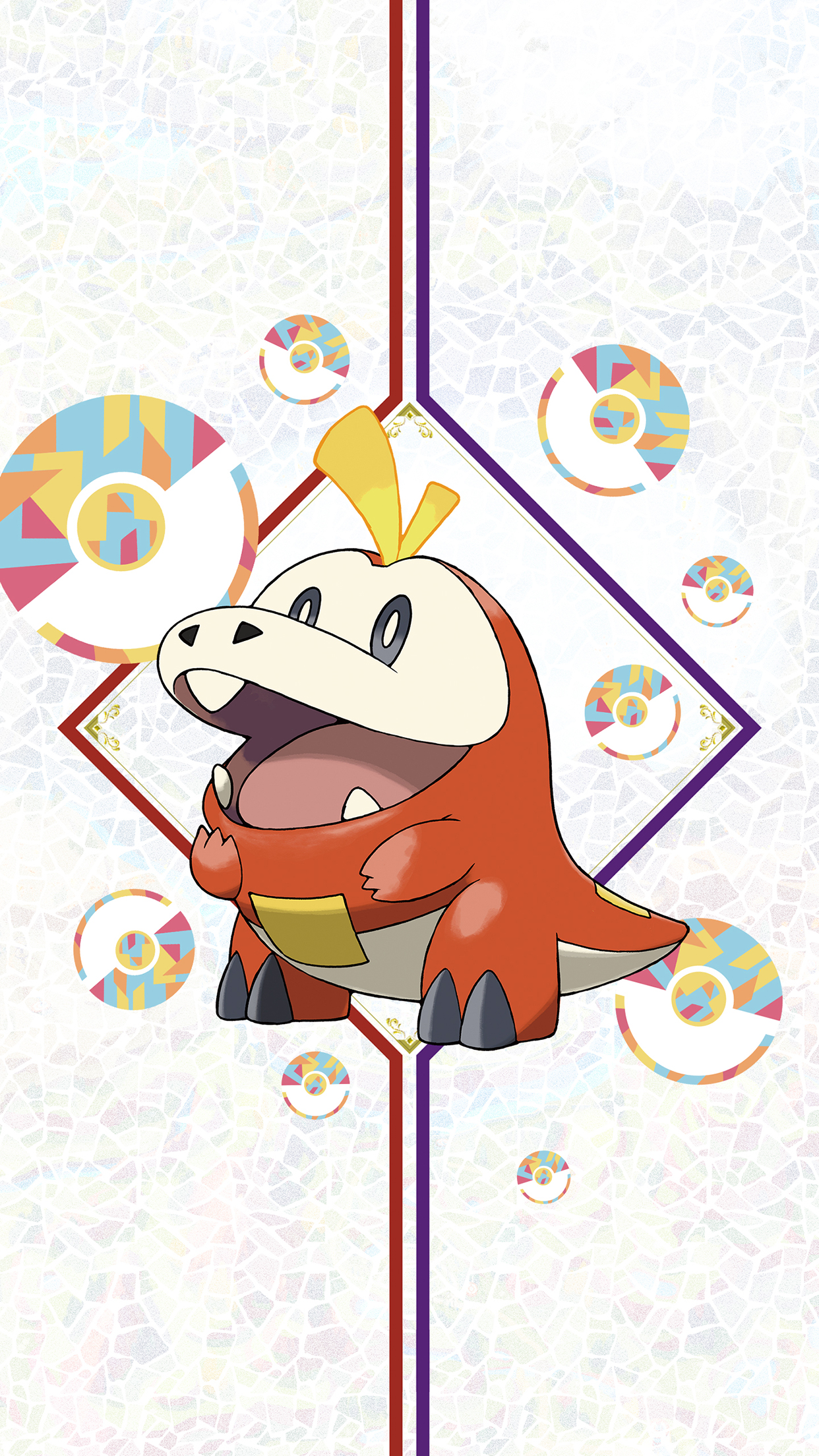 Scarlet & Violet Fuecoco Wallpaper