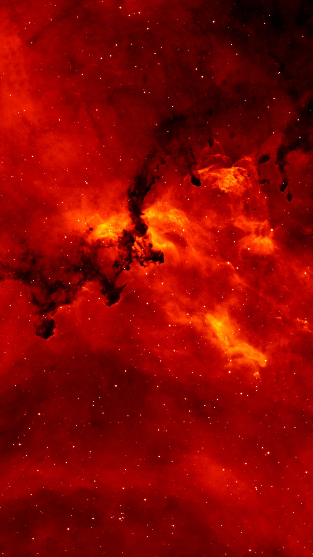 Red Galaxy Abstract Wallpaper 8643