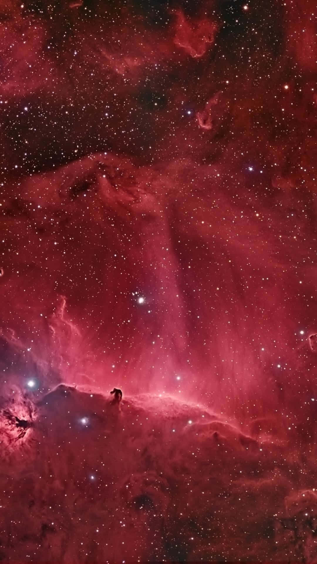 Download Red Galaxy Wallpaper