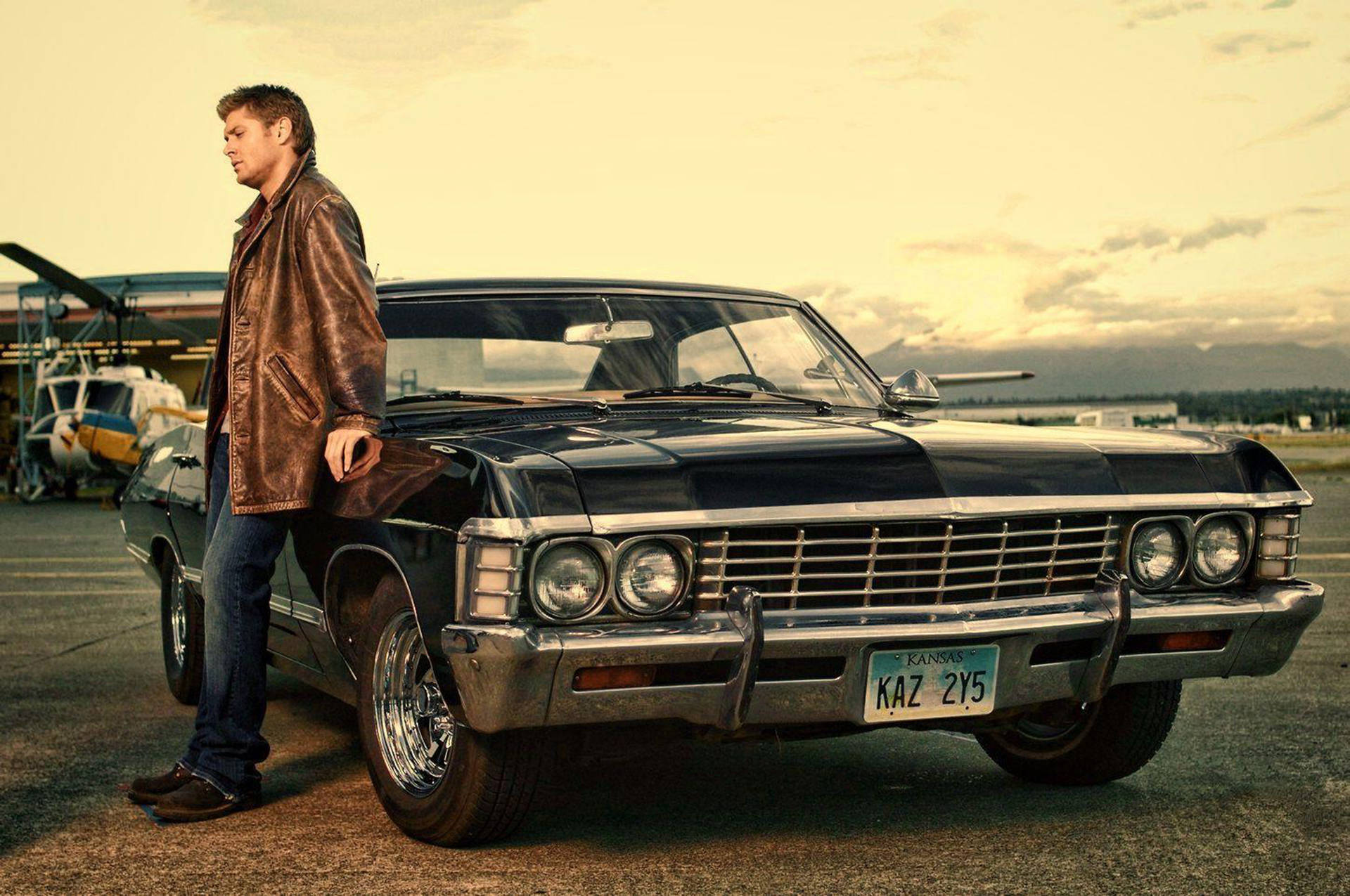 Download Dean Chevrolet Impala 1967 Wallpaper