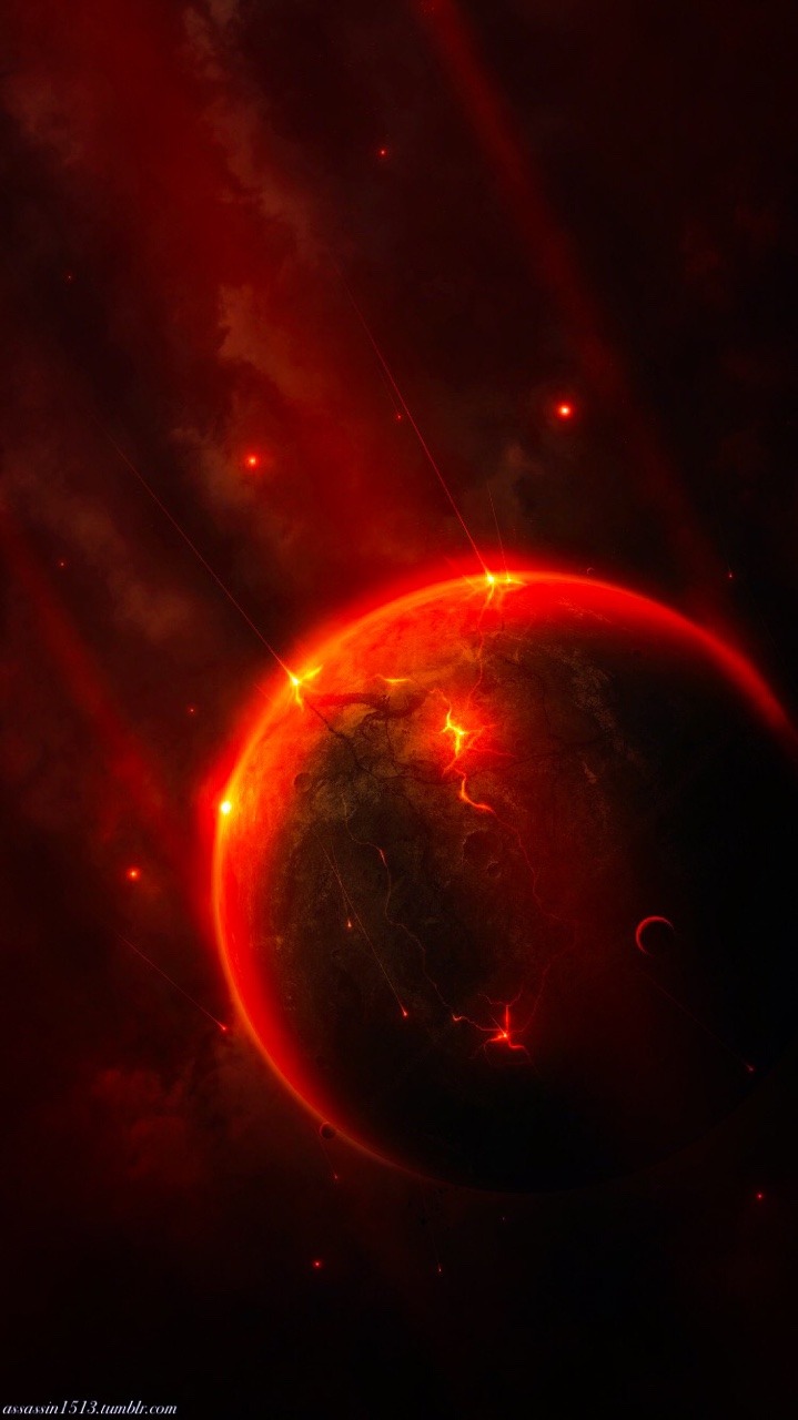 Red Galaxy• •Lockscreens• •Edits made